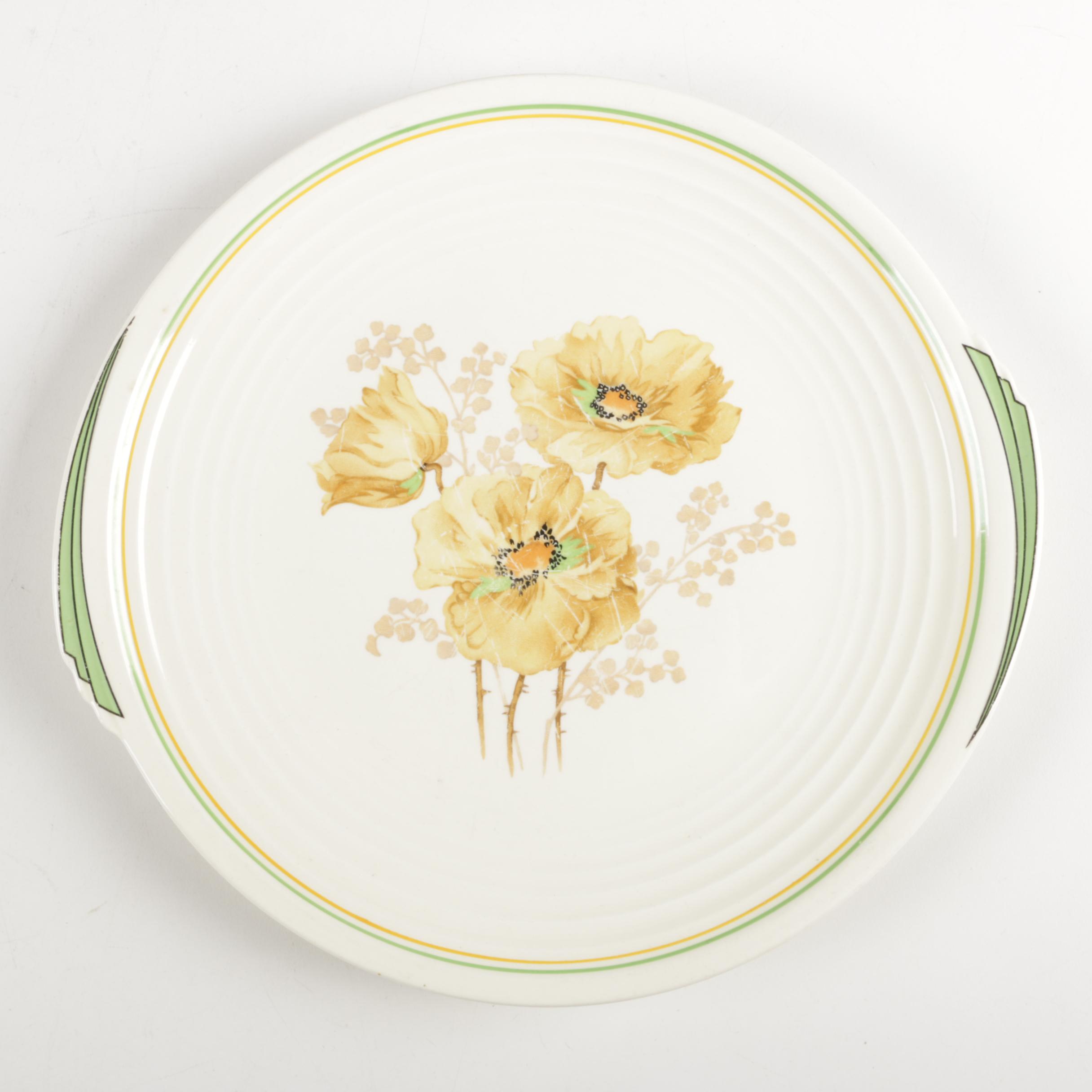 Antique and Vintage Porcelain Plates Including Haviland