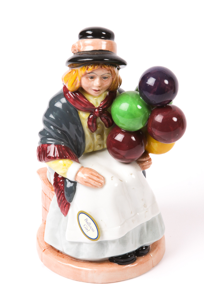 Collection of Royal Doulton Balloon Seller Figurines