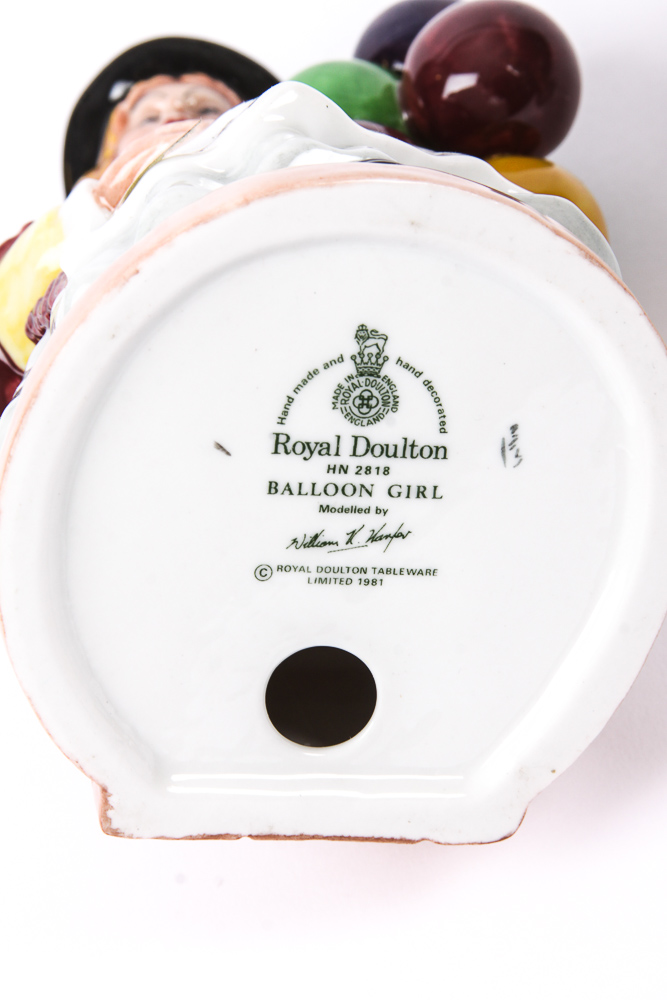 Collection of Royal Doulton Balloon Seller Figurines