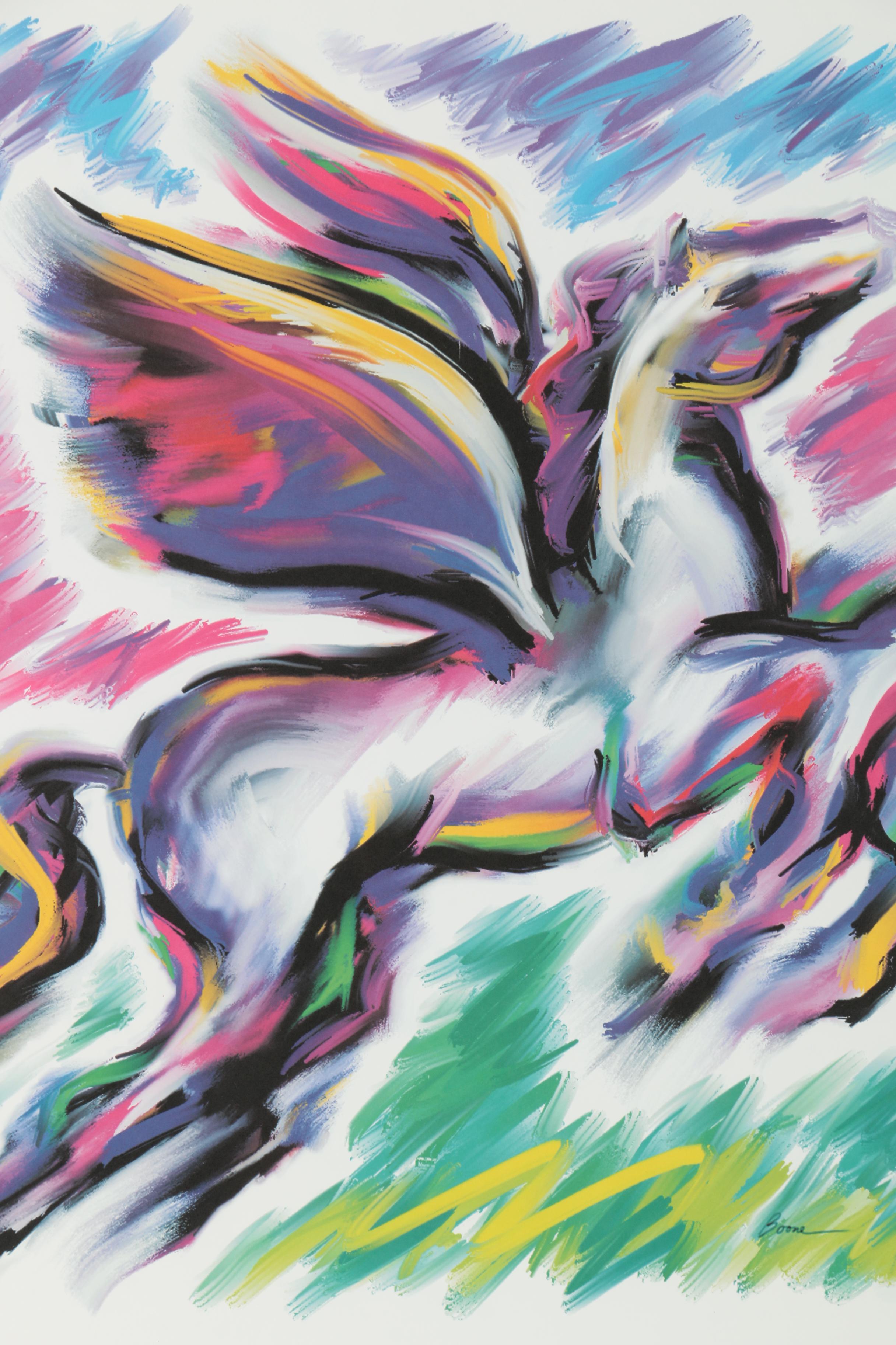 Offset Lithograph Poster After Karen Boone for the 1999 Kentucky Derby Festival