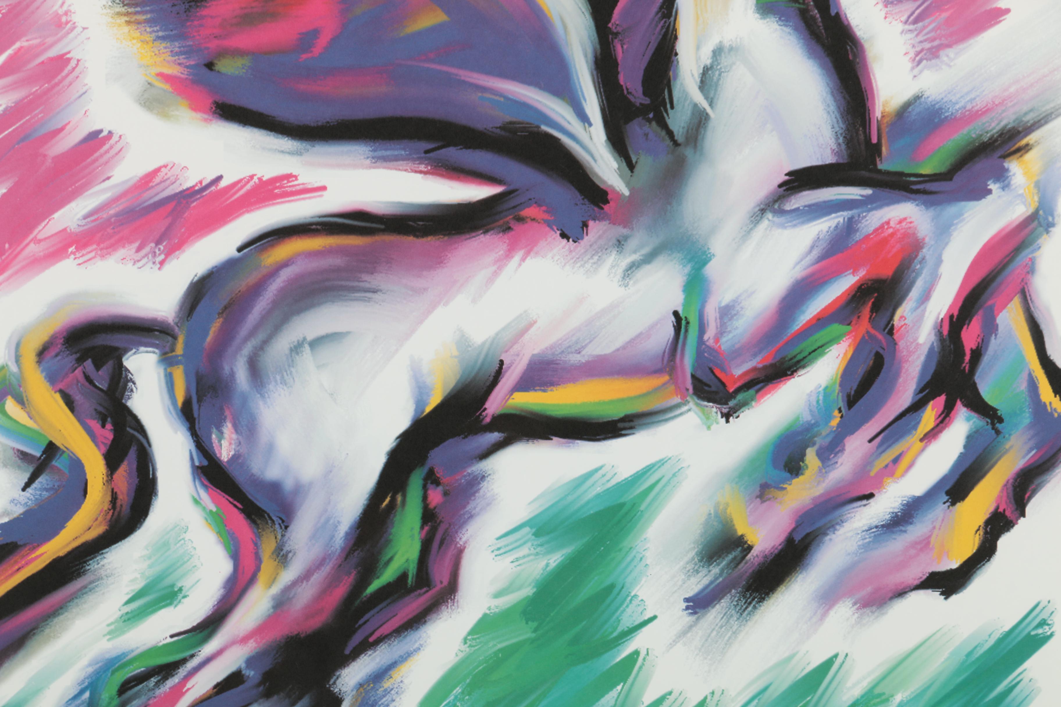 Offset Lithograph Poster After Karen Boone for the 1999 Kentucky Derby Festival