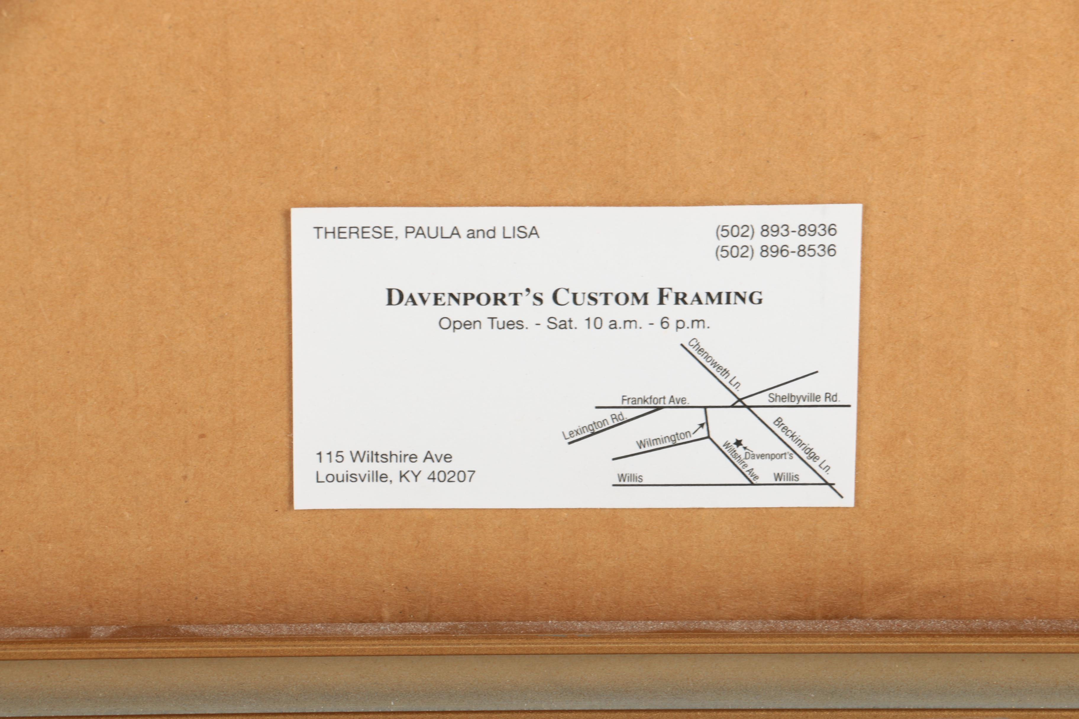 Offset Lithograph Poster After Karen Boone for the 1999 Kentucky Derby Festival