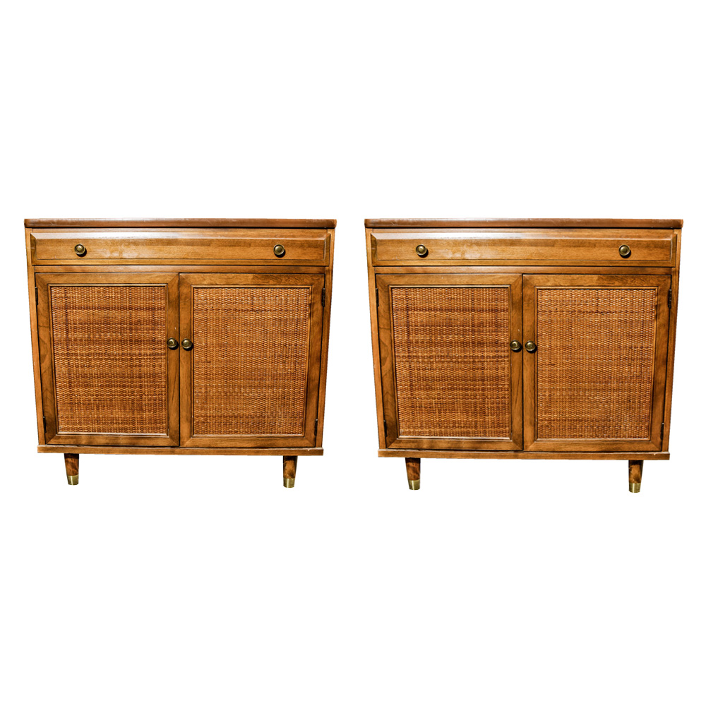 Pair of Mid Century Modern Nightstands by Baumritter