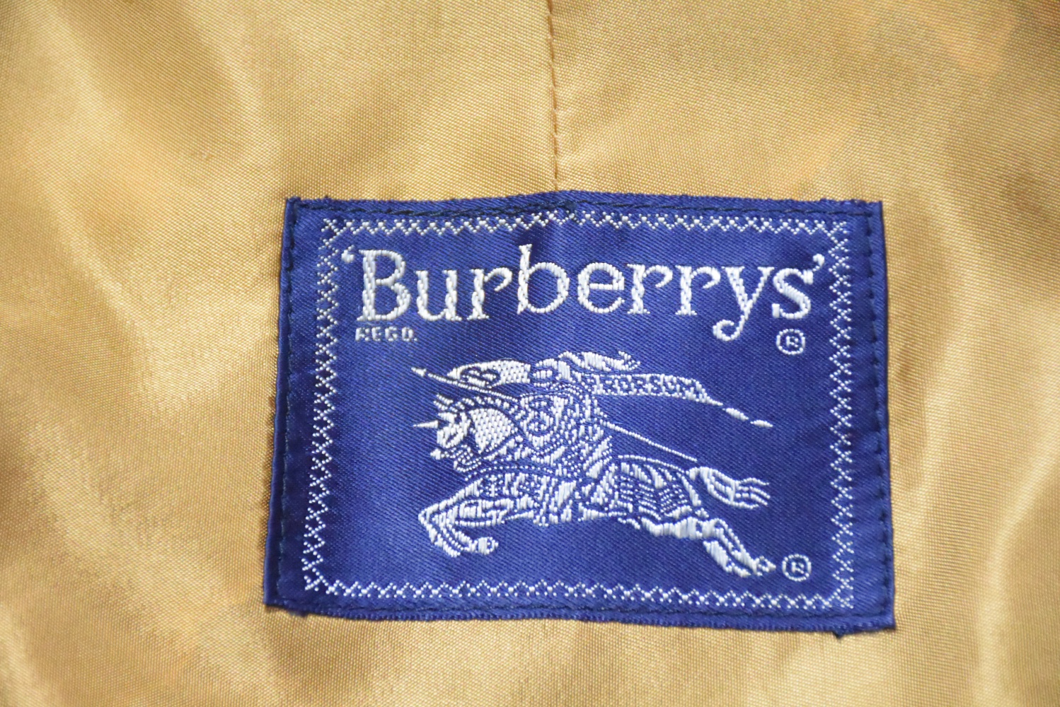 Burberrys Cotton Gaberdine Trench Coat with Removable Wool Lining