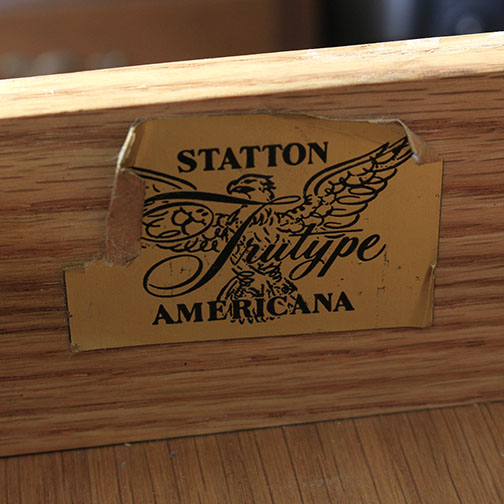 Statton Trutype Americana China Cabinet