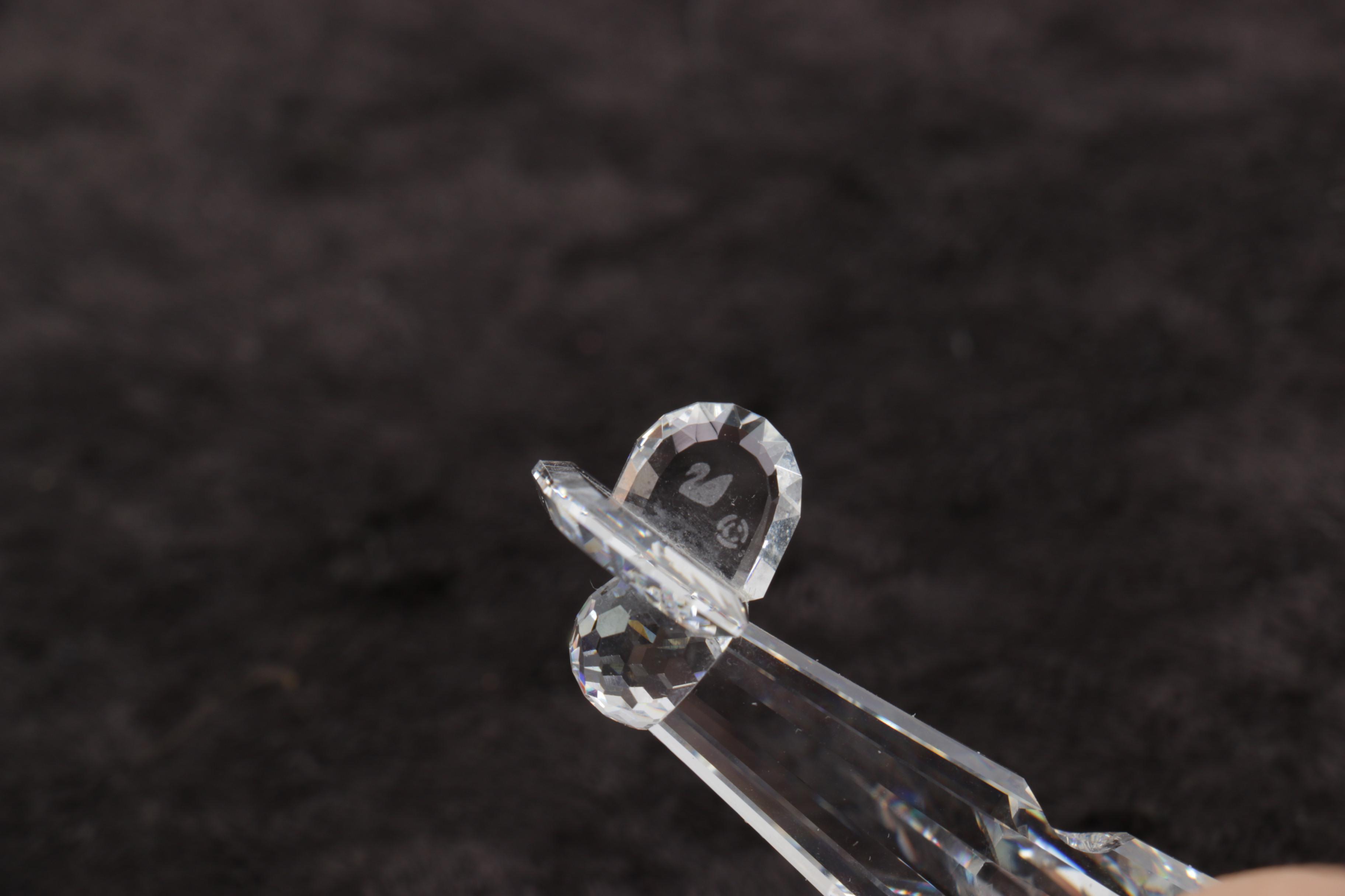 Swarovkski Crystal Airplane