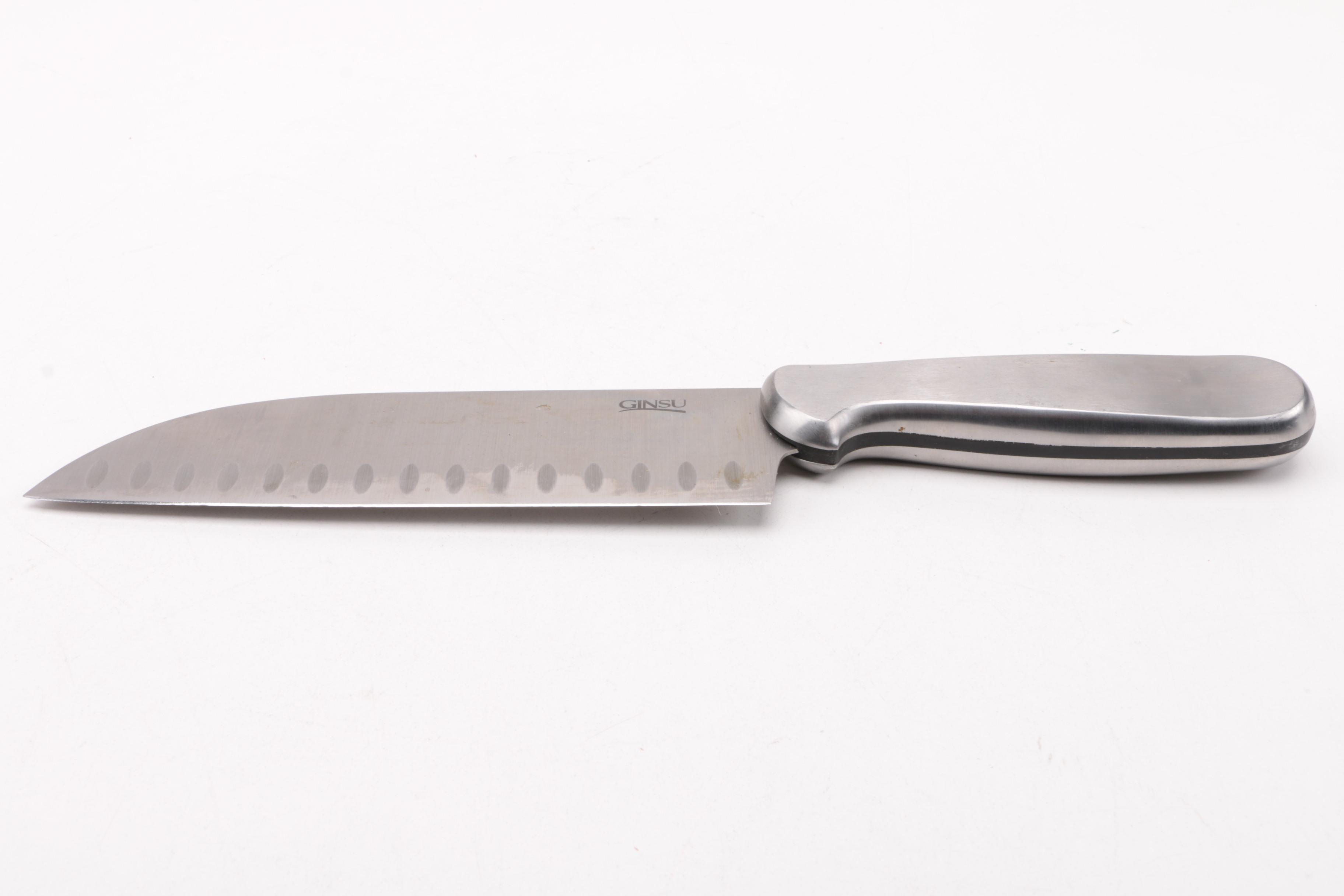 Knives and Honing Steel Including Robeson Shur-Edge "Frozen Heat" Knife