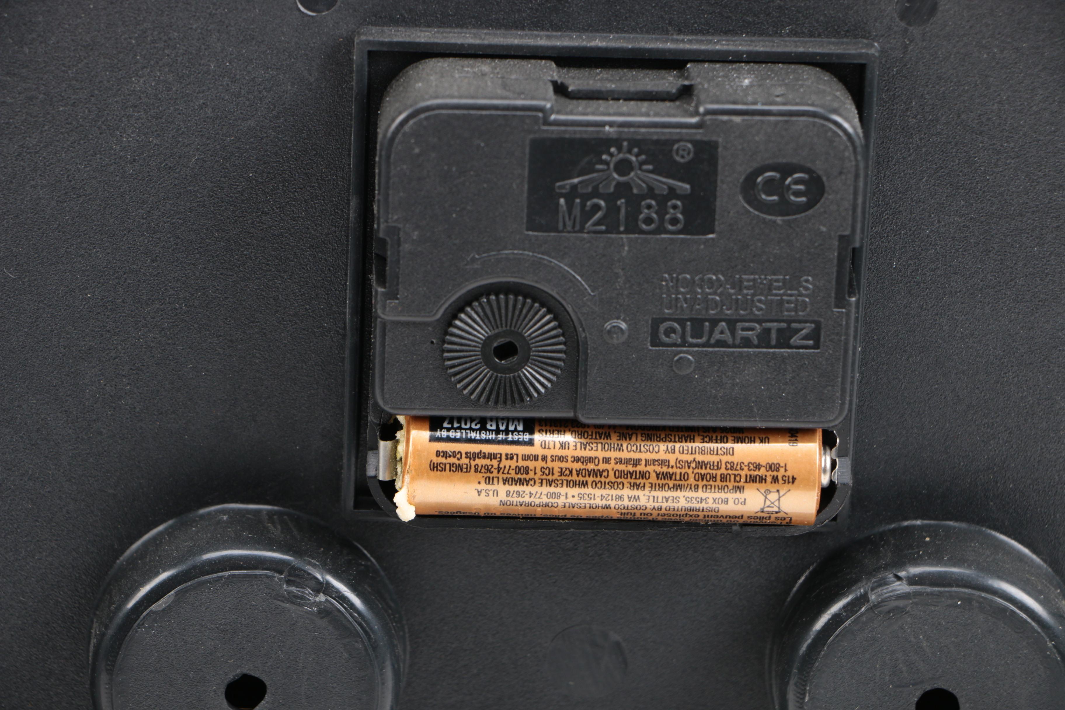 Chrome Metal Racing Wall Clock