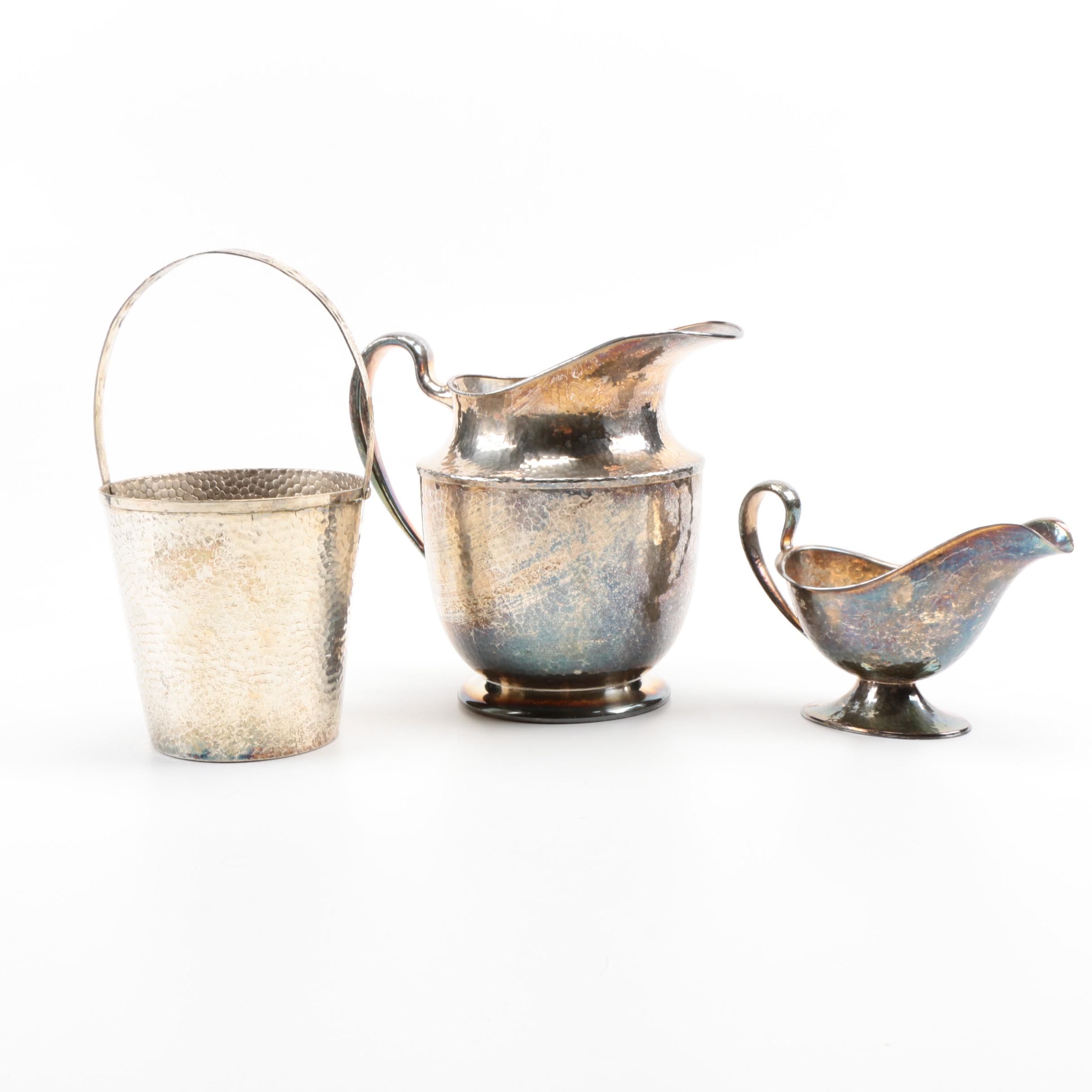 Silver Plate Tableware Featuring Tabber and Tibbets Inc. and Others