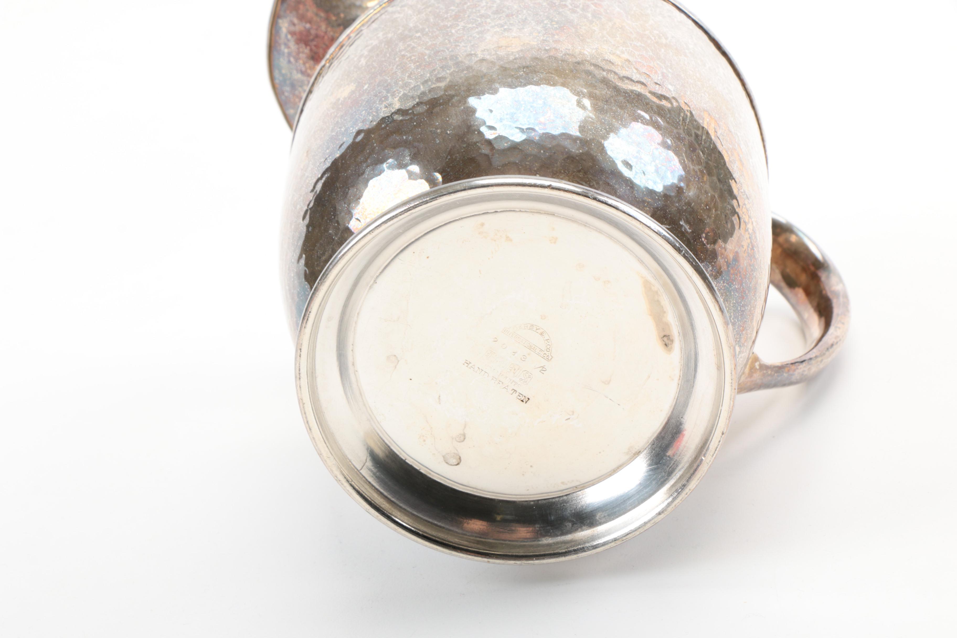 Silver Plate Tableware Featuring Tabber and Tibbets Inc. and Others