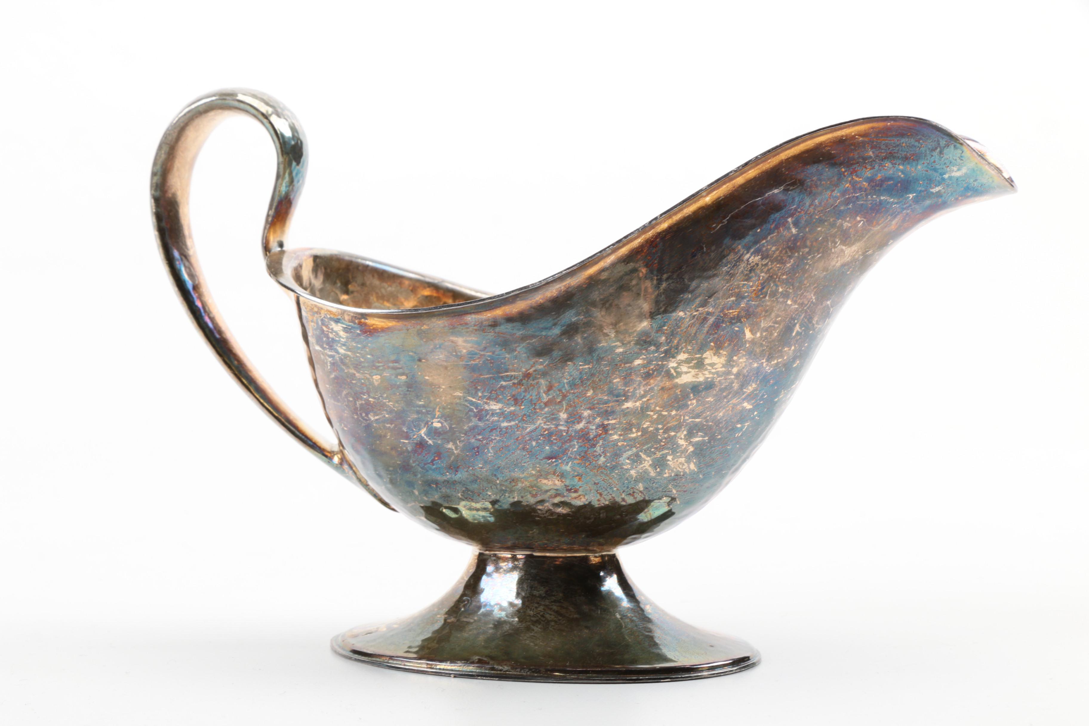 Silver Plate Tableware Featuring Tabber and Tibbets Inc. and Others