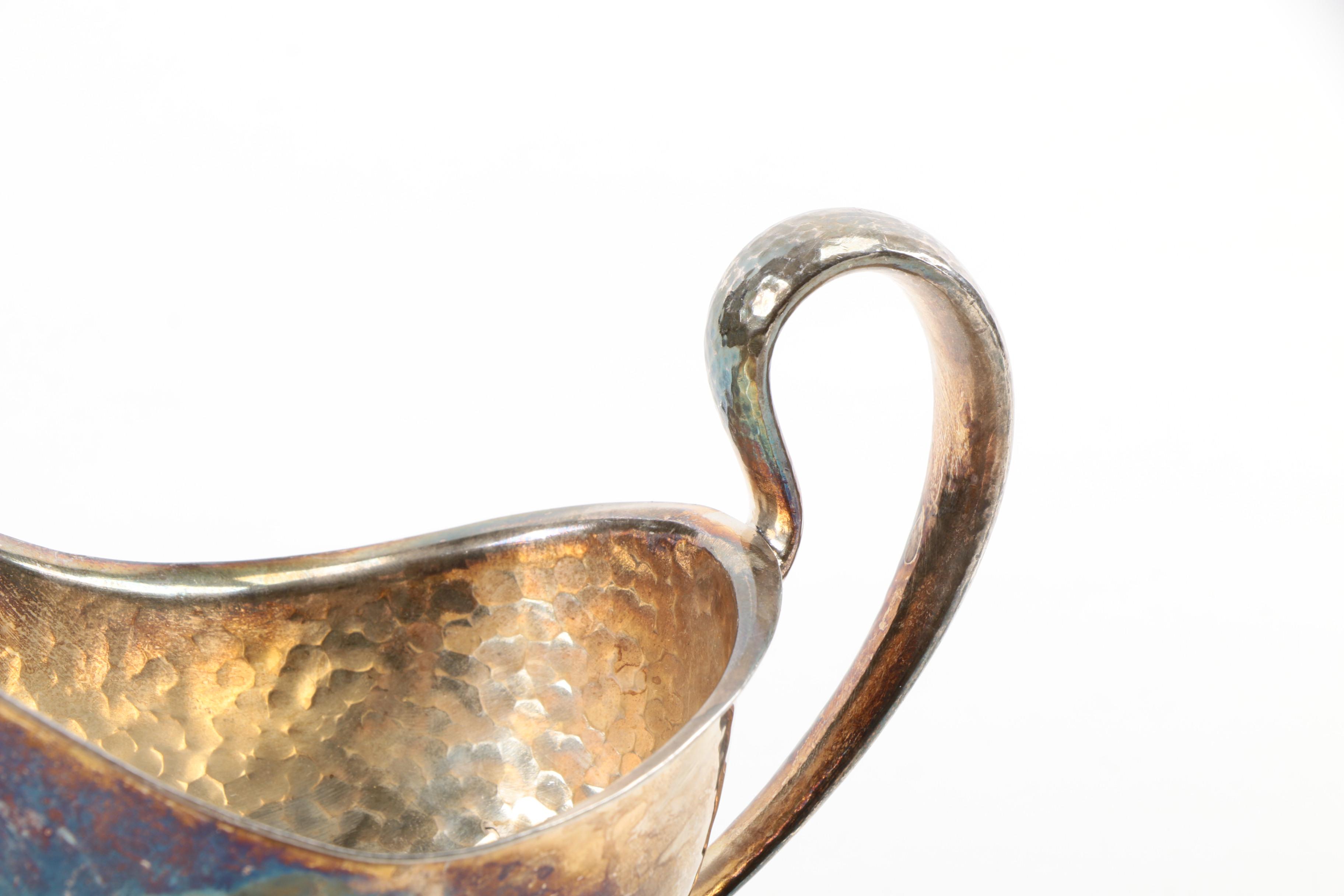 Silver Plate Tableware Featuring Tabber and Tibbets Inc. and Others