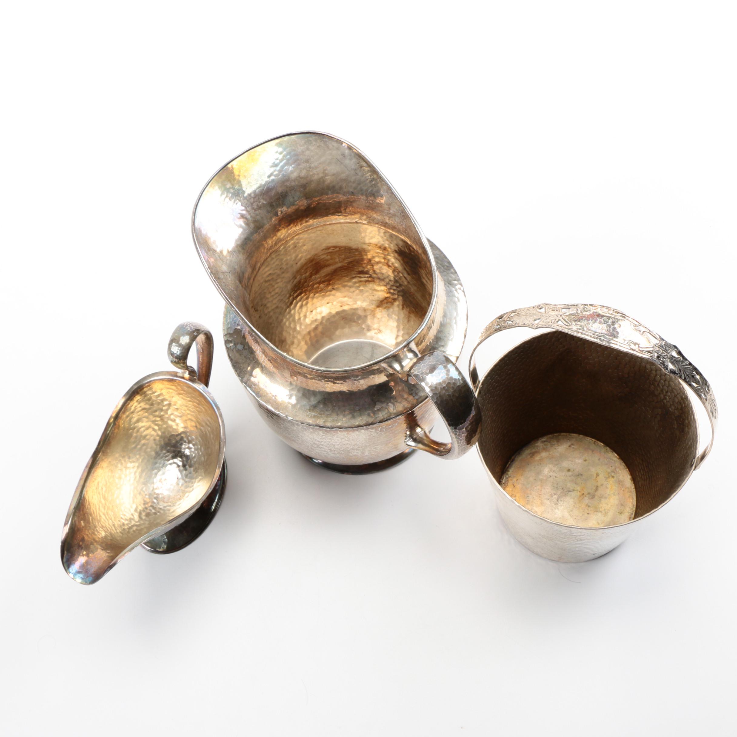 Silver Plate Tableware Featuring Tabber and Tibbets Inc. and Others