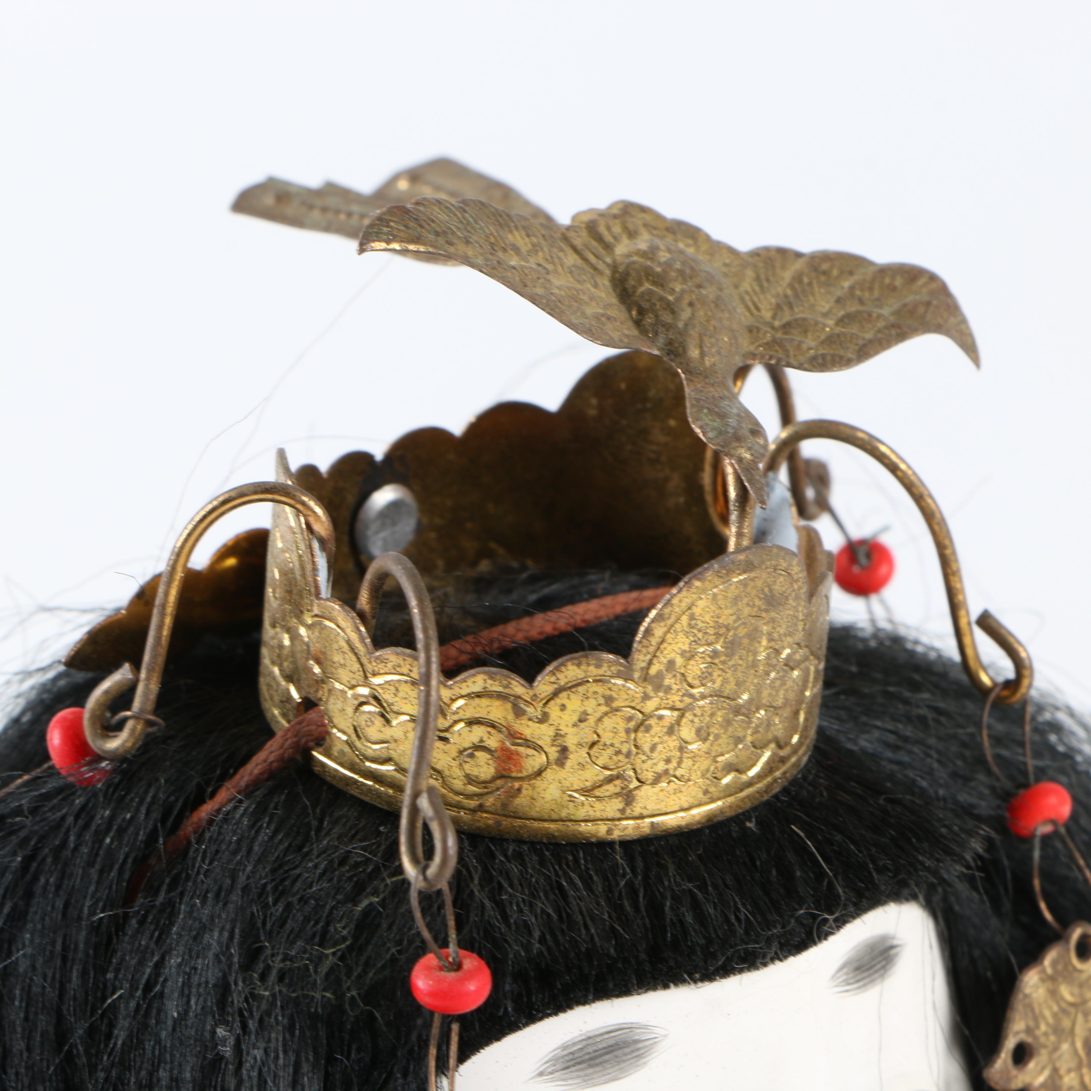 East Asian Doll Figurines and Box with Spanish Matchbook