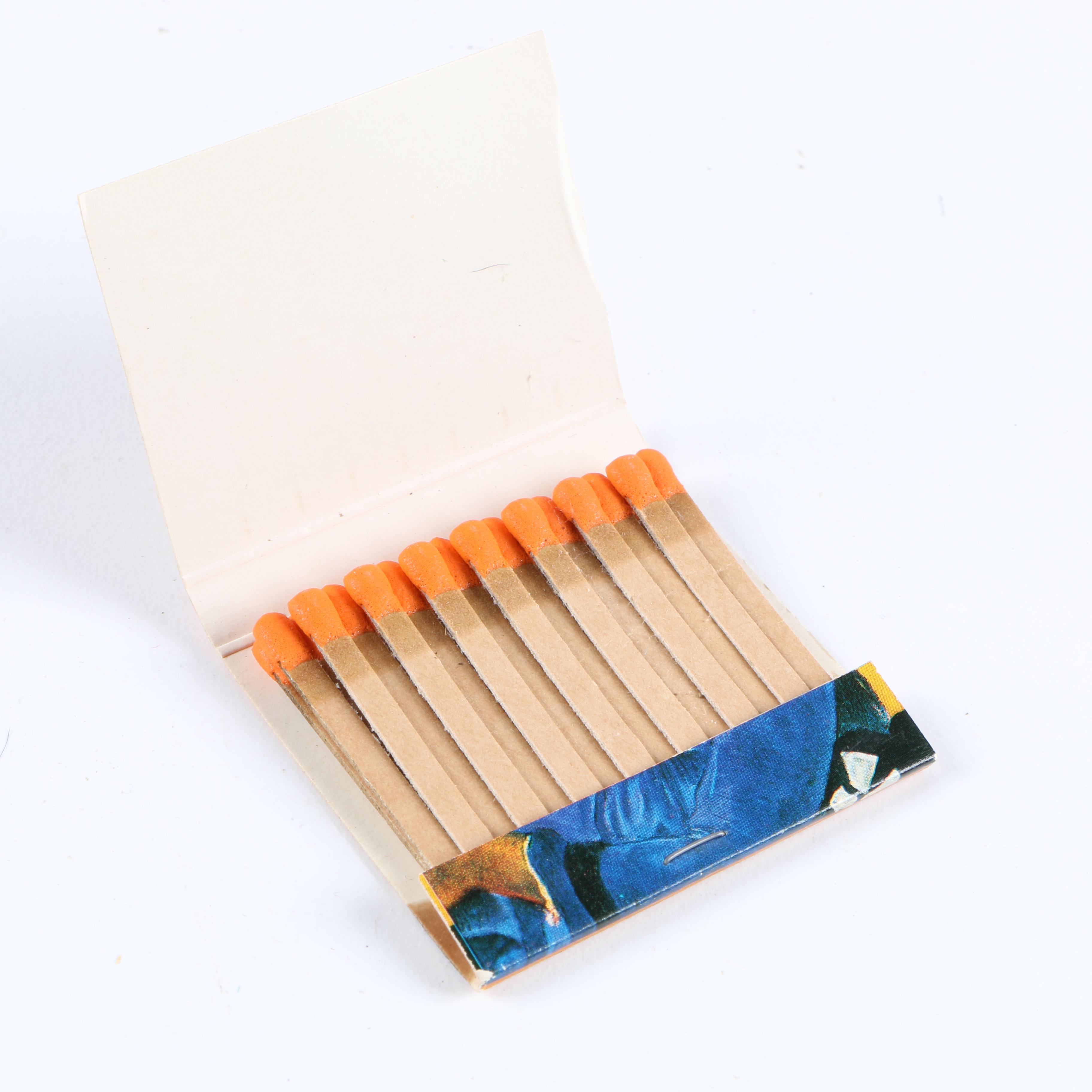 East Asian Doll Figurines and Box with Spanish Matchbook