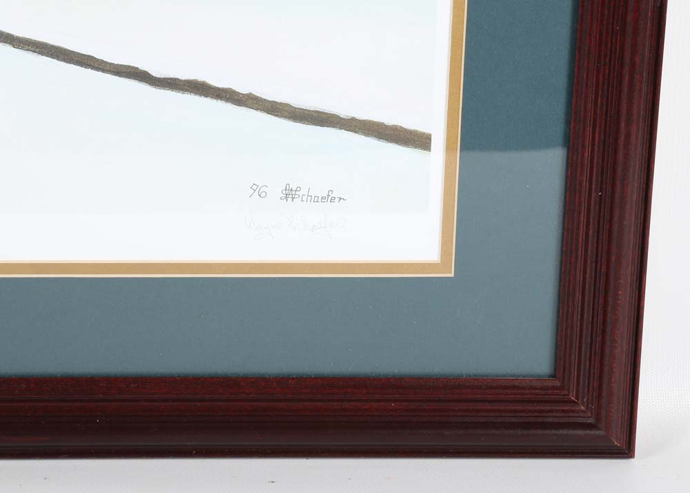 Wayne Schaefer Limited Edition Offset Lithograph  "Shiloh Methodist Church"