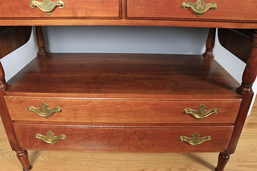 Drop Leaf Cherry Sofa Table By Statton