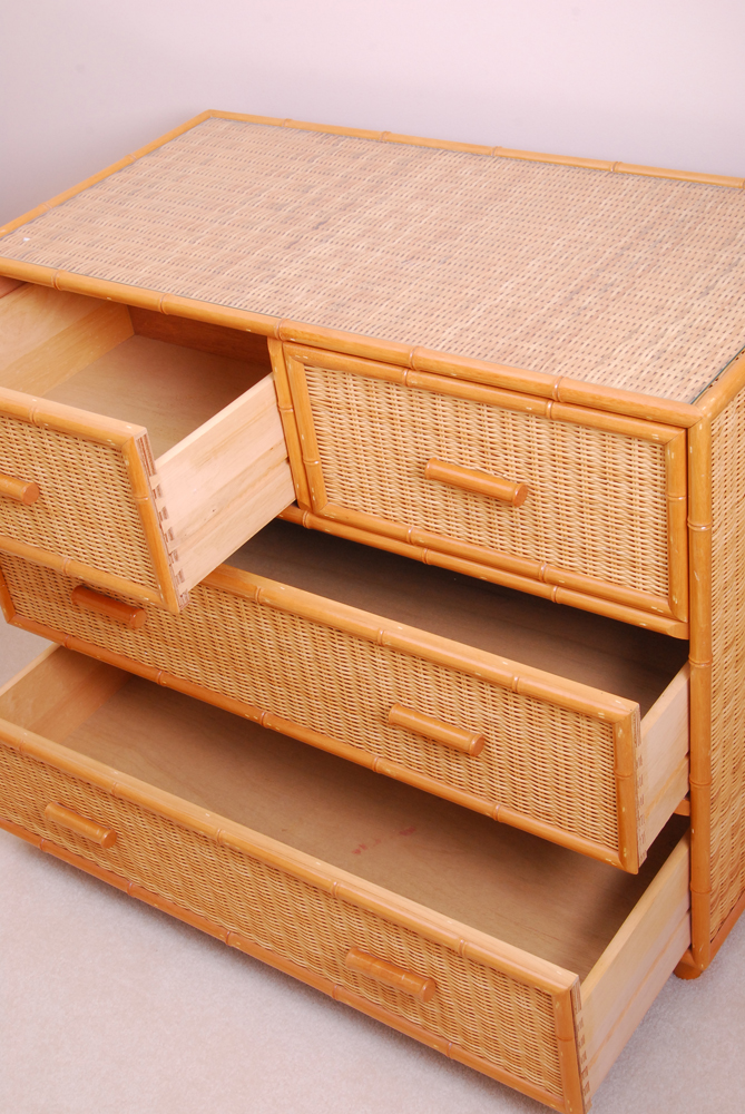 Wicker Chest of Drawers