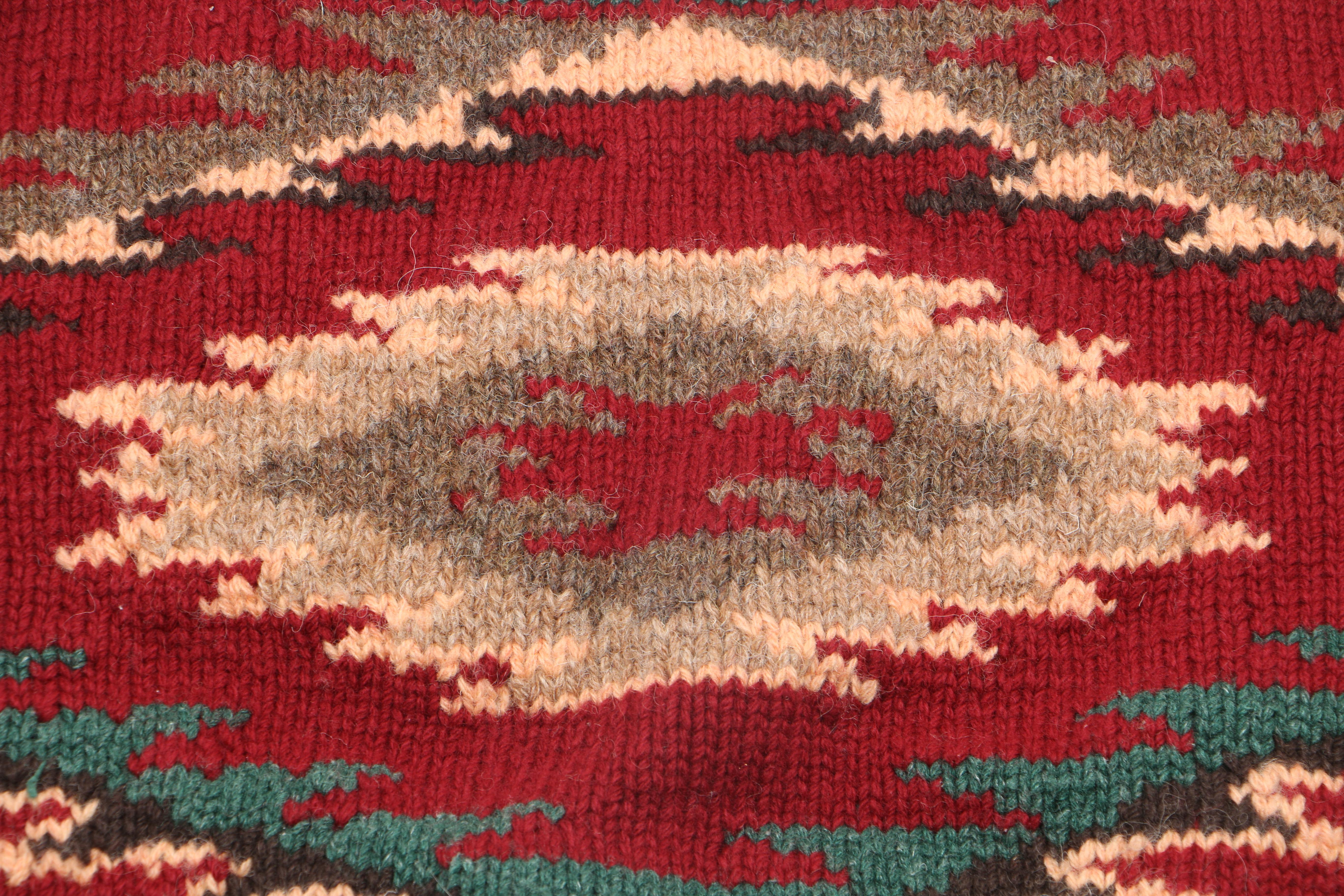 Vintage Ralph Lauren Polo Country Hand-Knit Wool Sweater