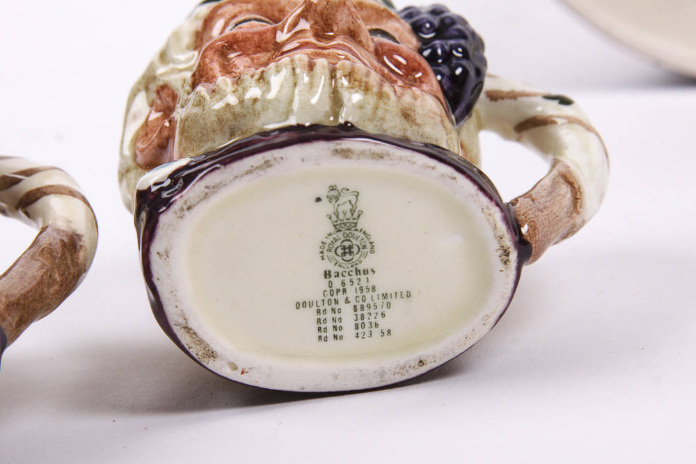 "Bacchus" Royal Doulton Toby Jug Collection