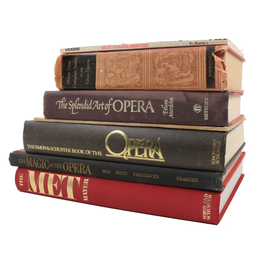 A Collection of Opera Books