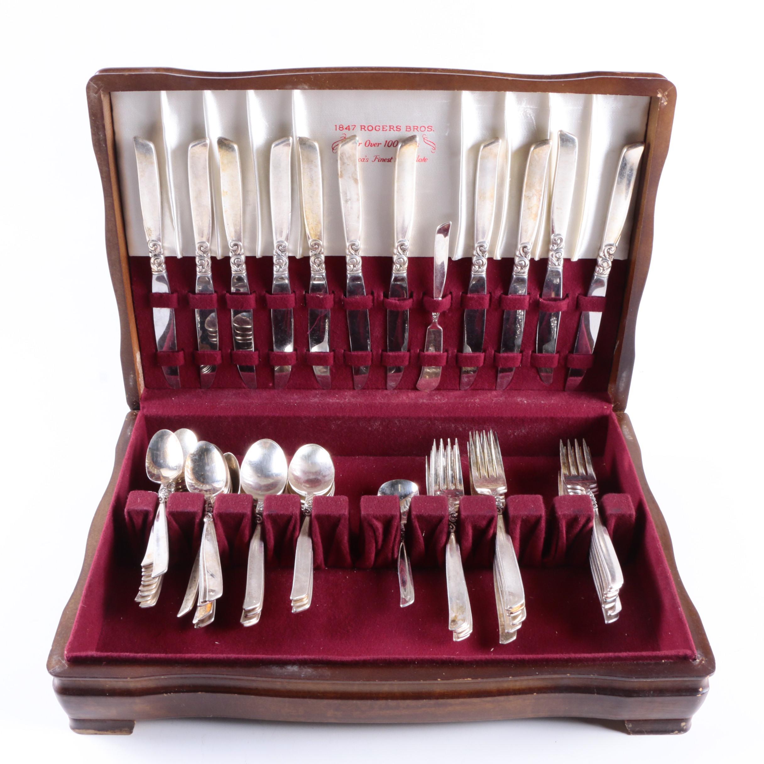 Oneida Community "South Seas" Silver Plate Flatware Set