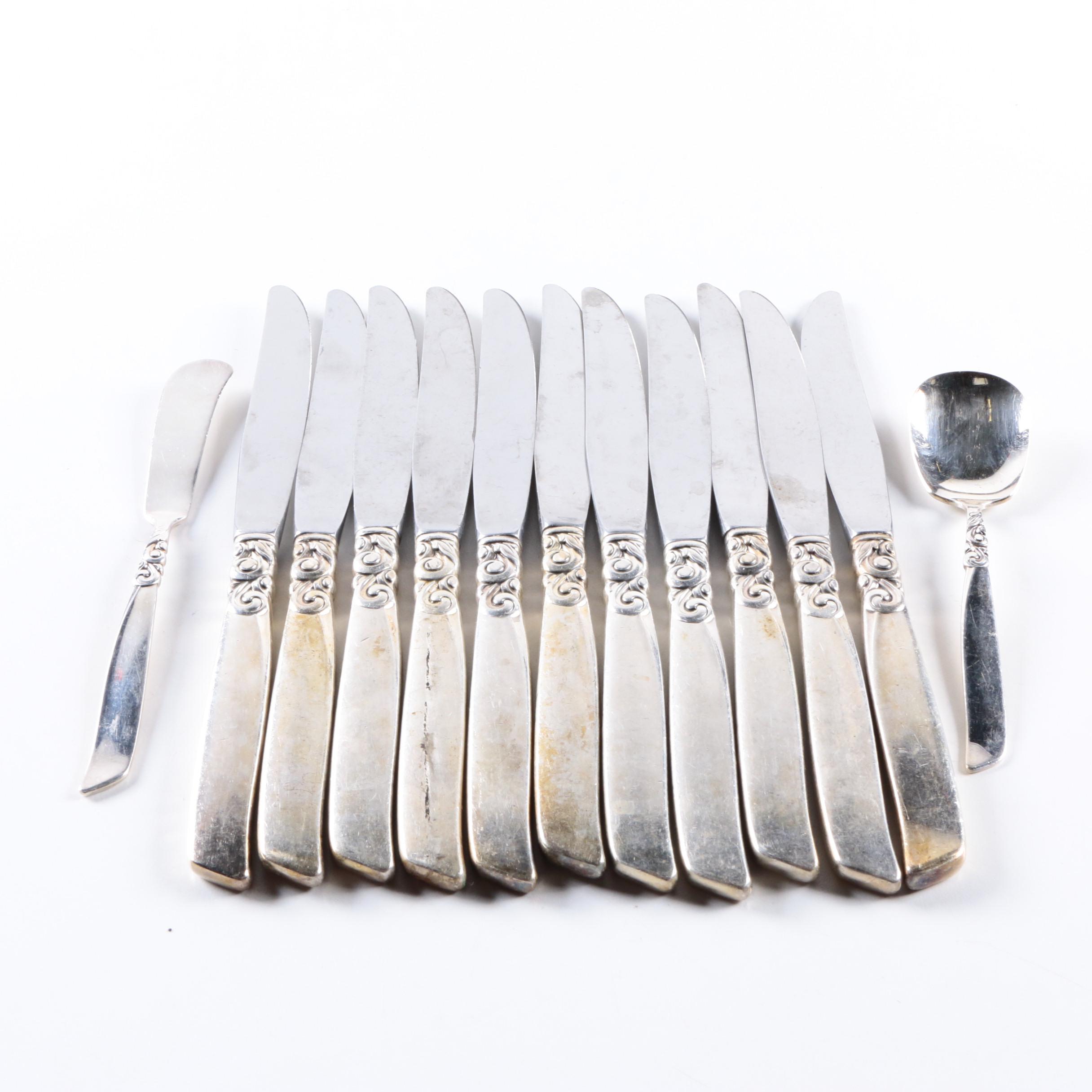 Oneida Community "South Seas" Silver Plate Flatware Set
