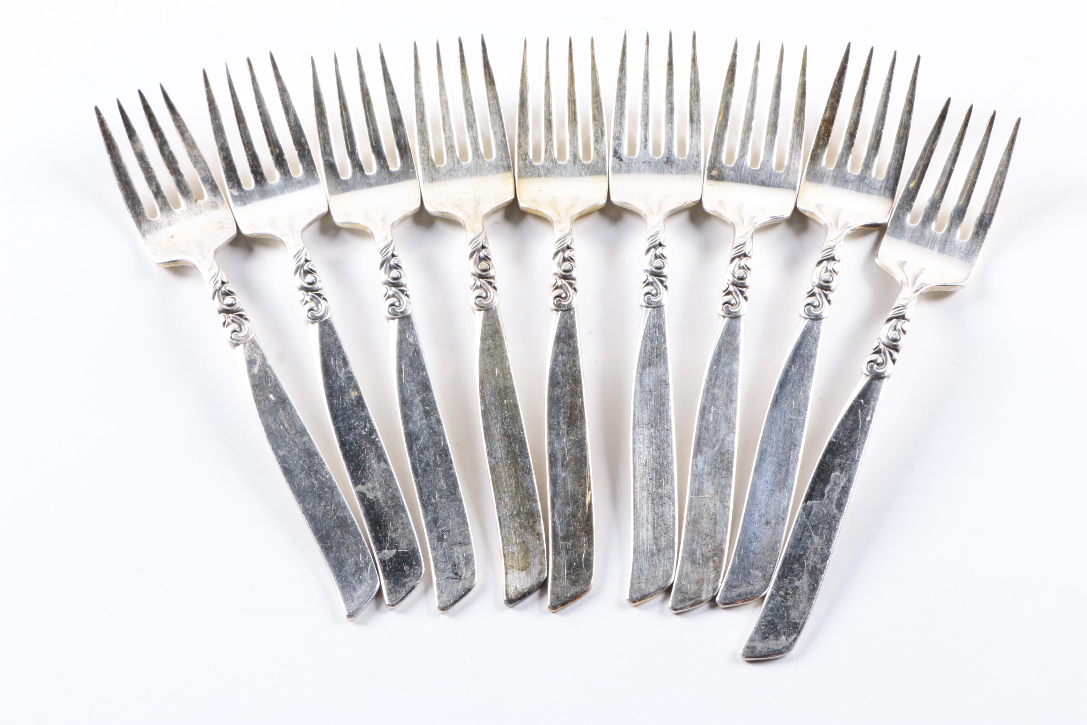 Oneida Community "South Seas" Silver Plate Flatware Set