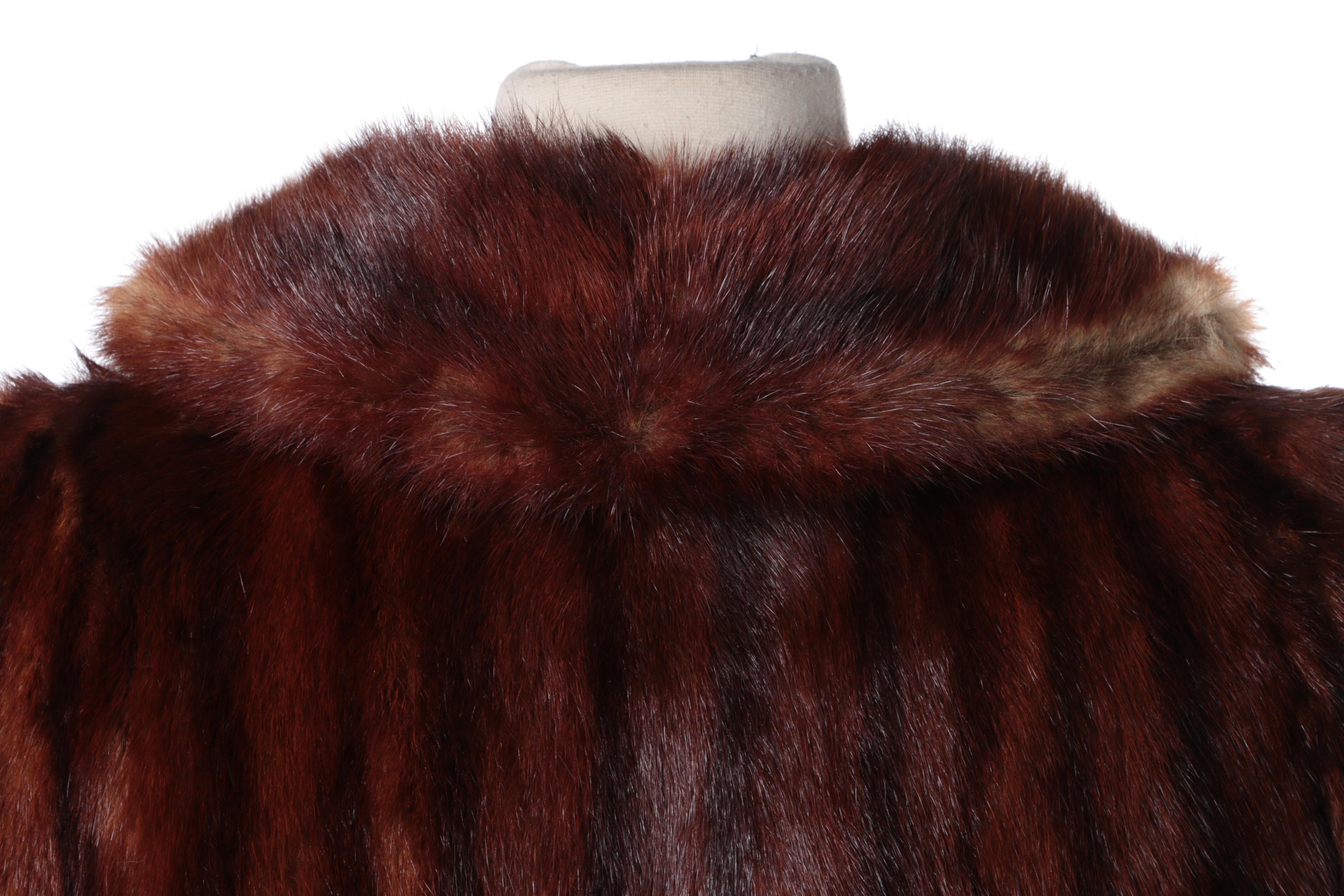 Vintage Marmot Fur Coat