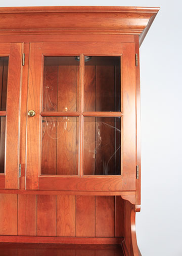 Georgian Style Cherry China Cabinet by Stickley