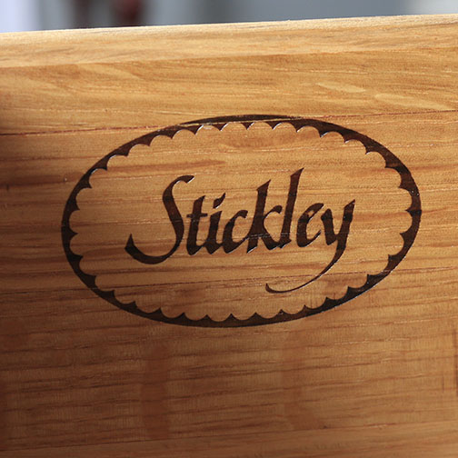 Georgian Style Cherry China Cabinet by Stickley