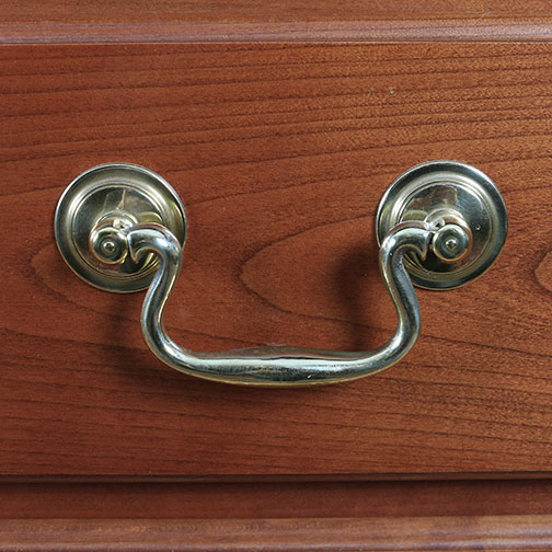 Georgian Style Cherry China Cabinet by Stickley