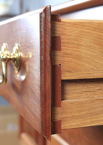 Georgian Style Cherry China Cabinet by Stickley