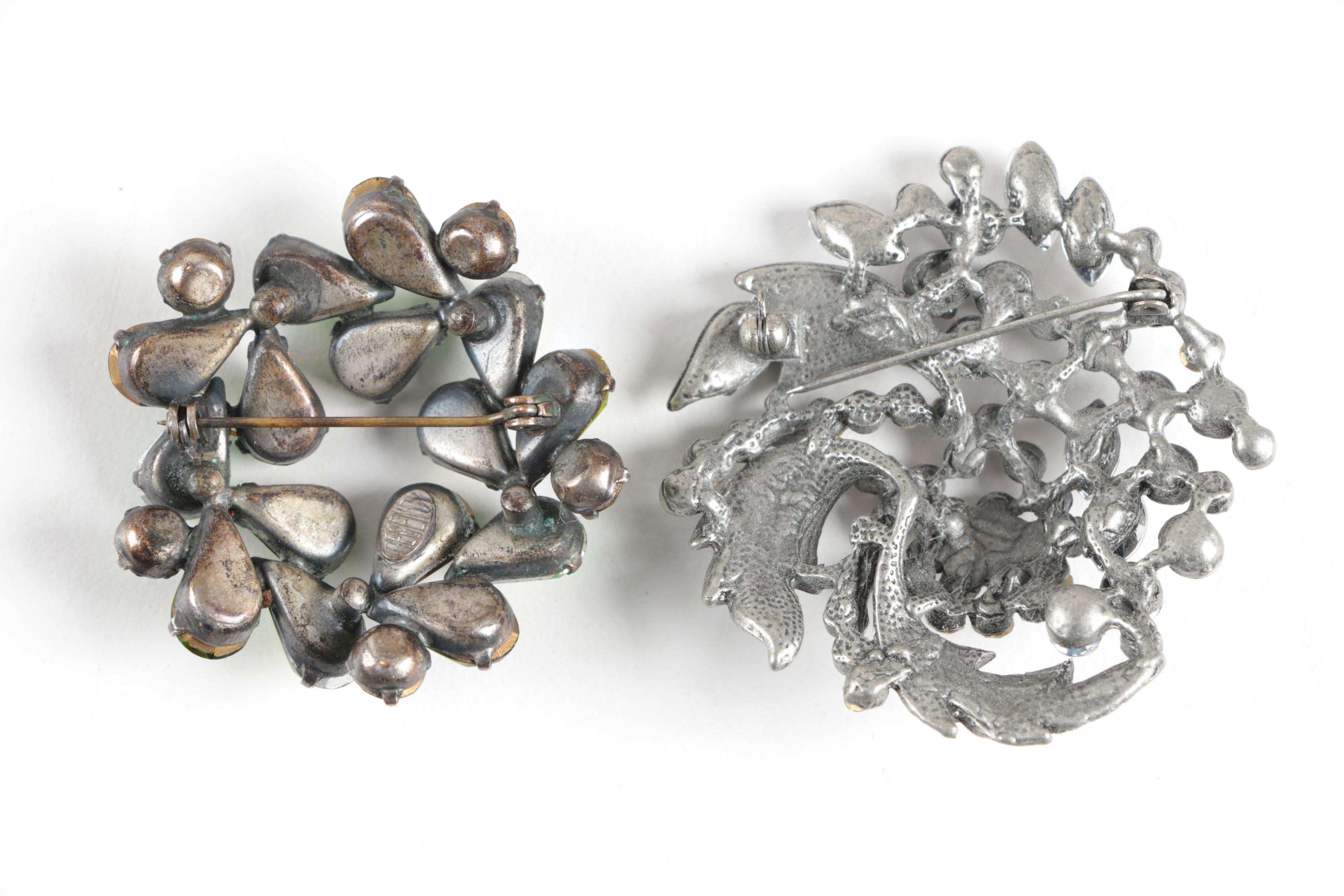 Assortment of Costume Bracelets, Brooches and Earrings
