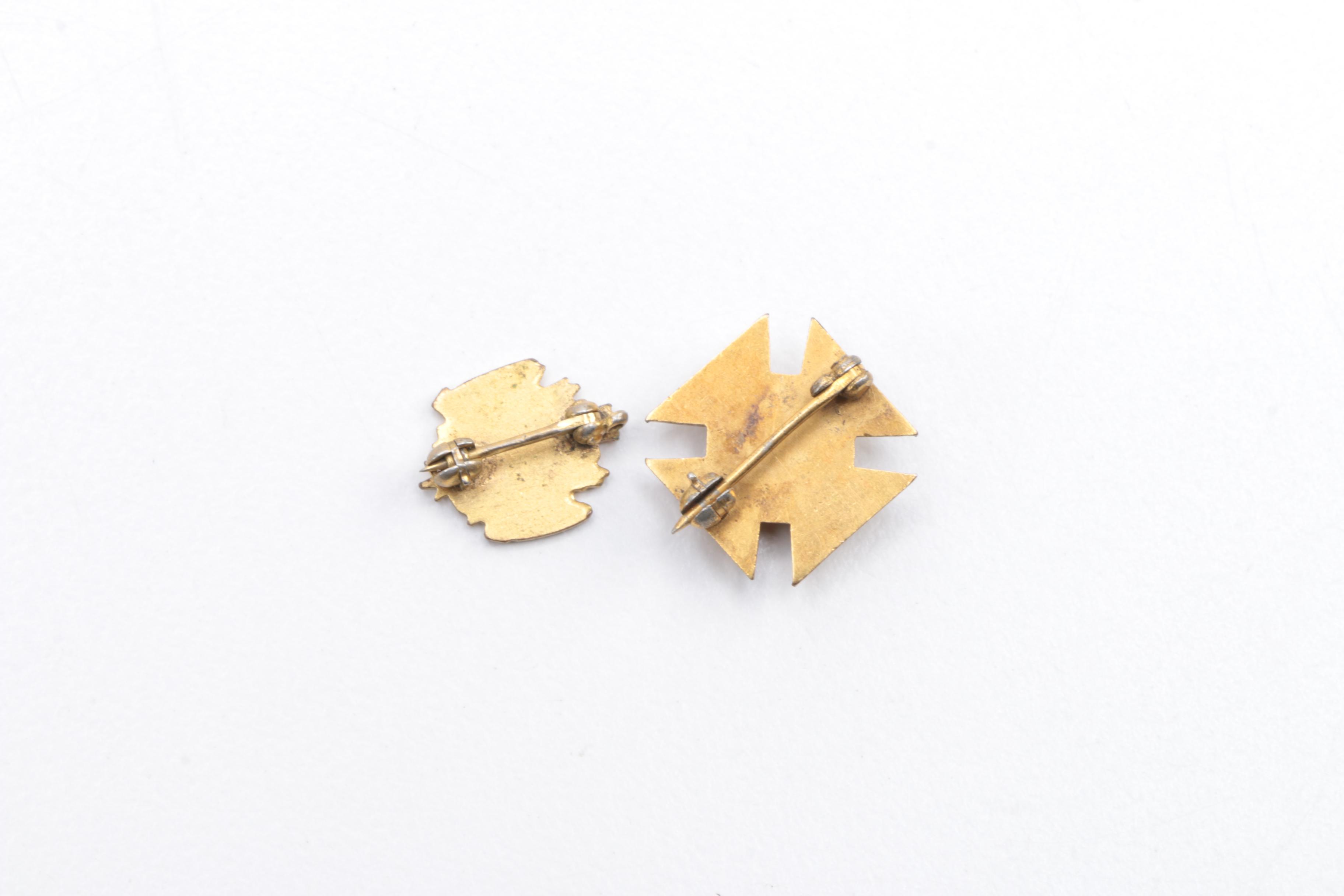 Assortment of Cufflinks, Studs, Brooches and Lapel Pins
