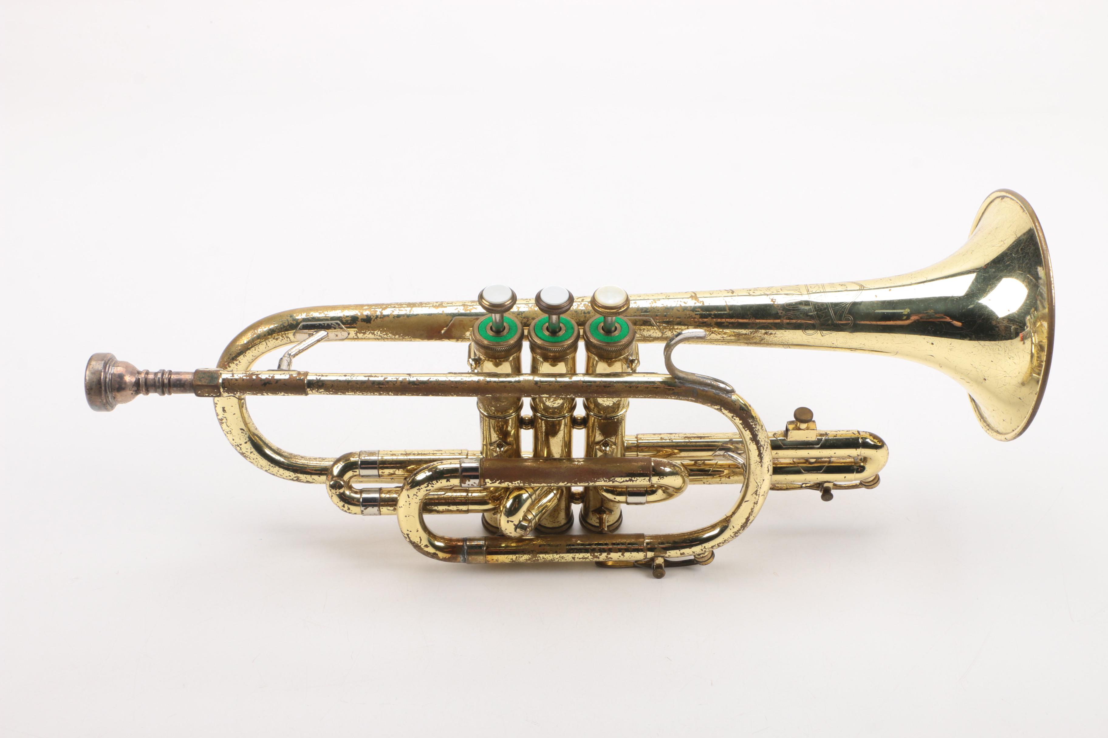 Vintage Olds Ambassador Coronet, Case and Mute