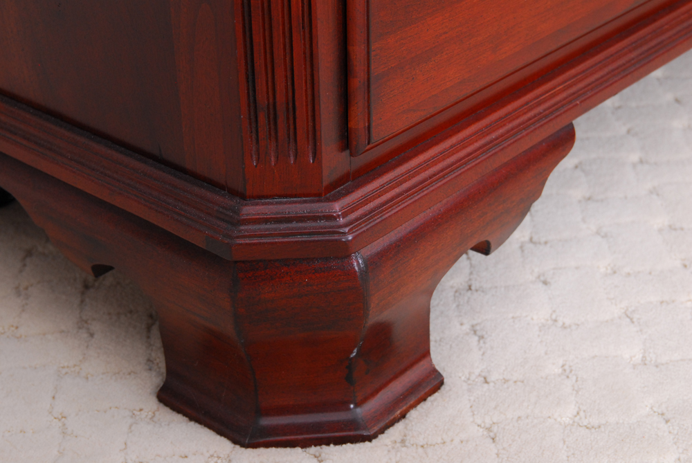 "Georgian Court" Chest of Drawers with Mirror by Ethan Allen