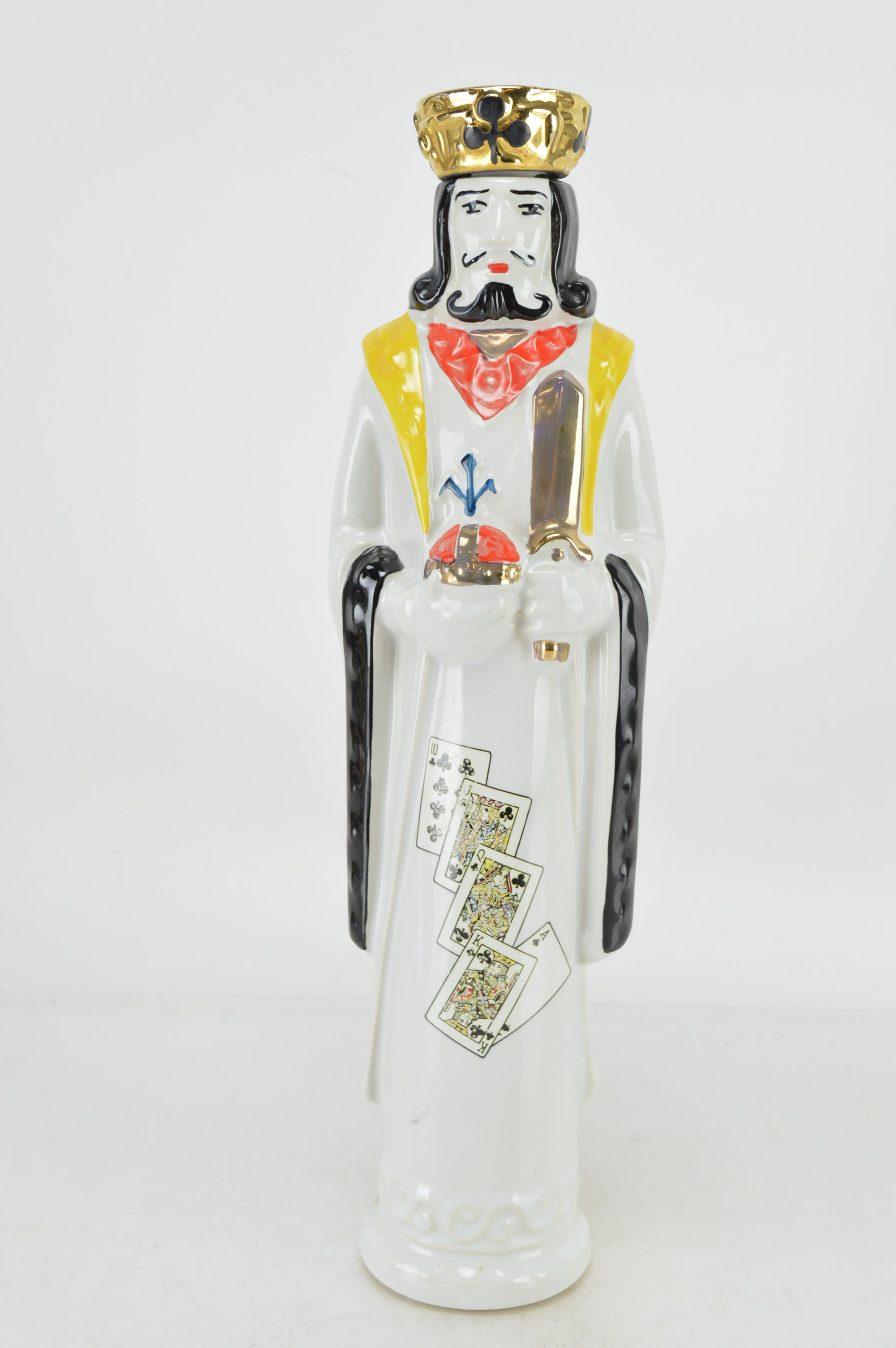 1969 Ezra Brooks King and Queen Whiskey Decanters