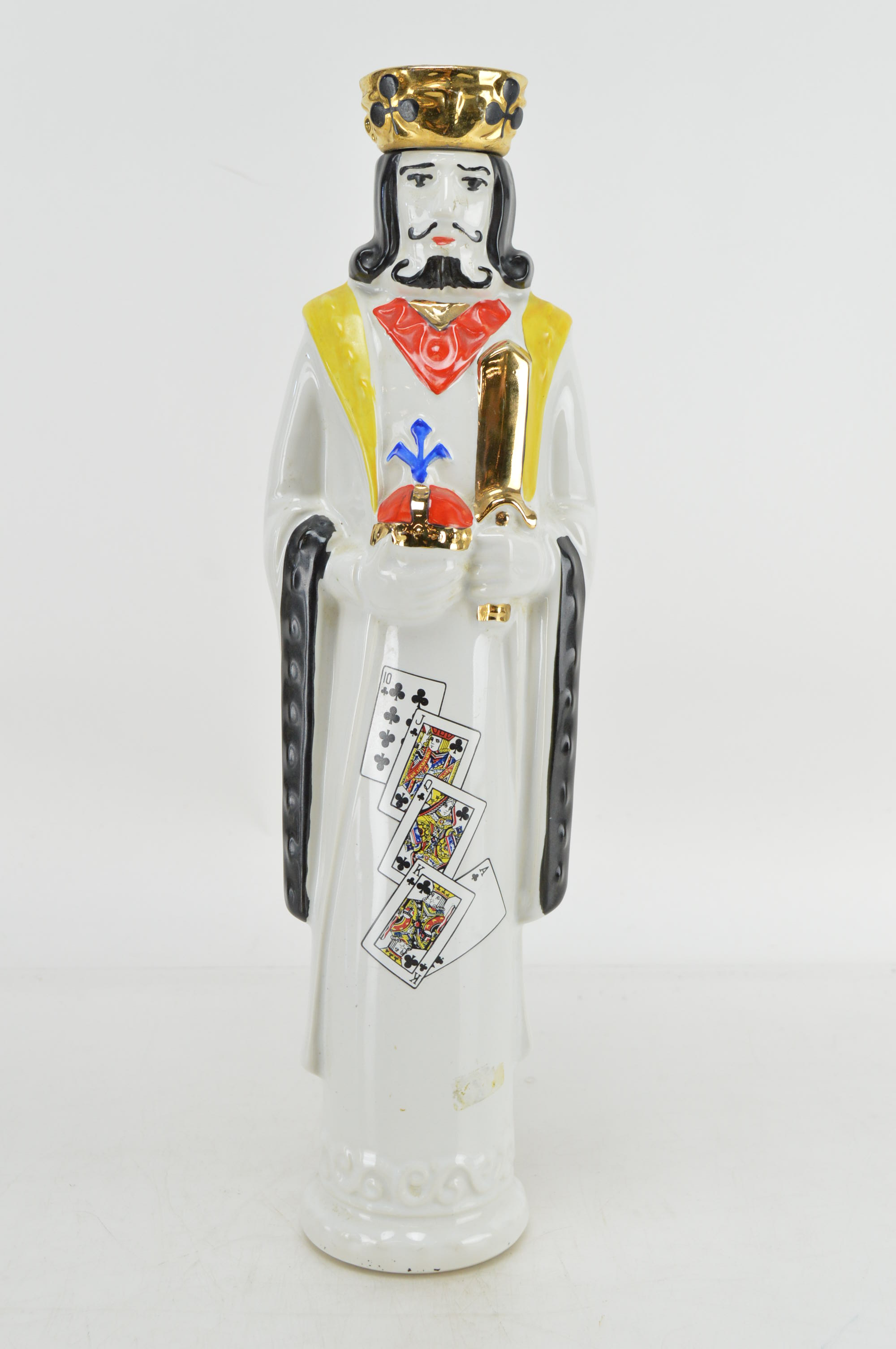 1969 Ezra Brooks King and Queen Whiskey Decanters