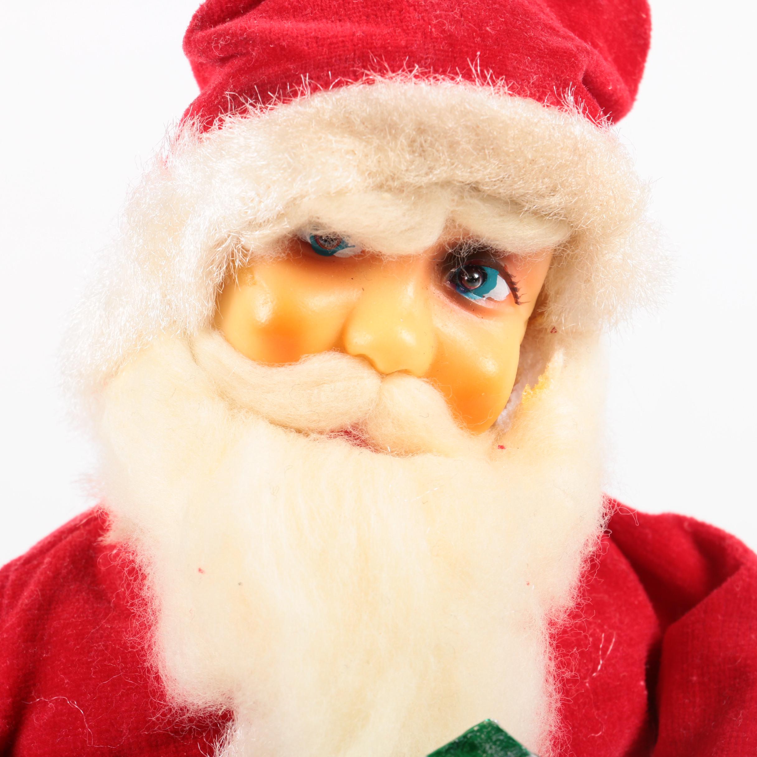 Vintage Animated Santa Bank