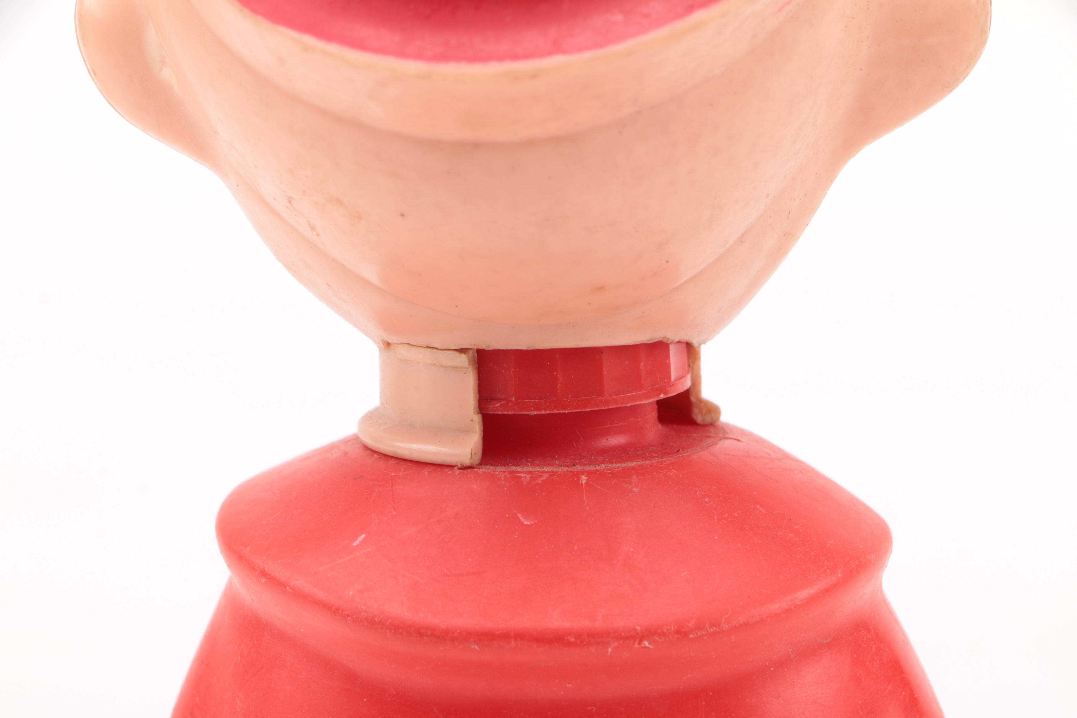 Collection of Vintage Cartoon Bubble Bath Bottles