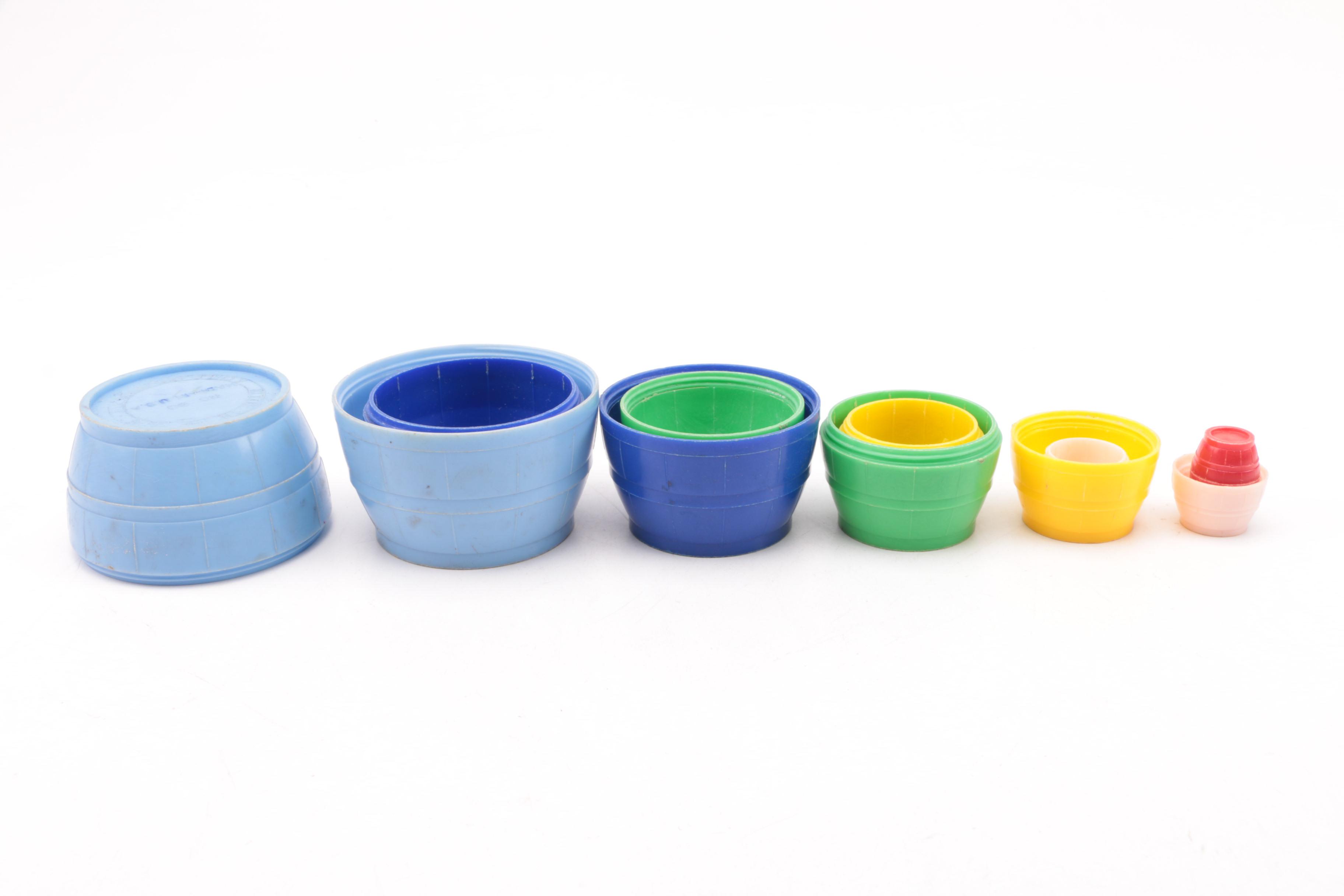 Collection of Vintage Cartoon Bubble Bath Bottles