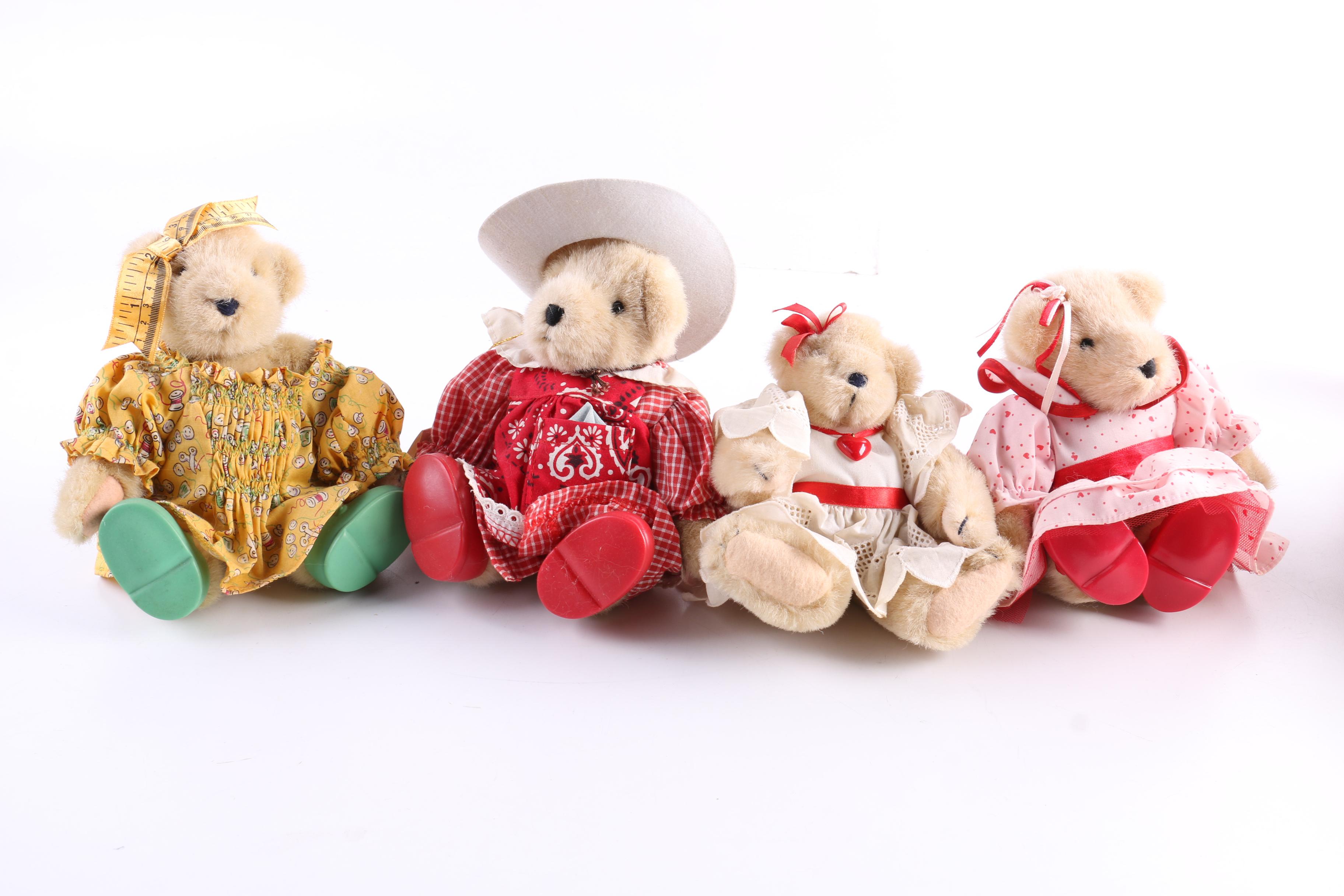 Collection of Muffy Vanderbear Teddybears