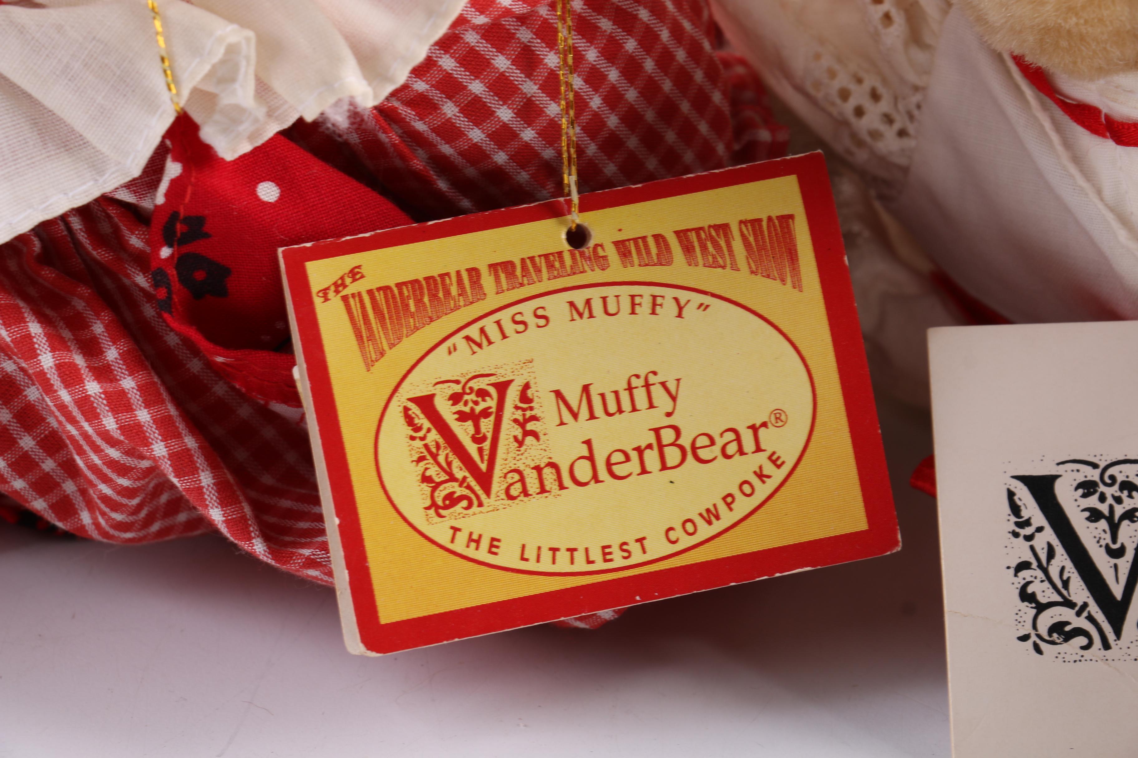 Collection of Muffy Vanderbear Teddybears