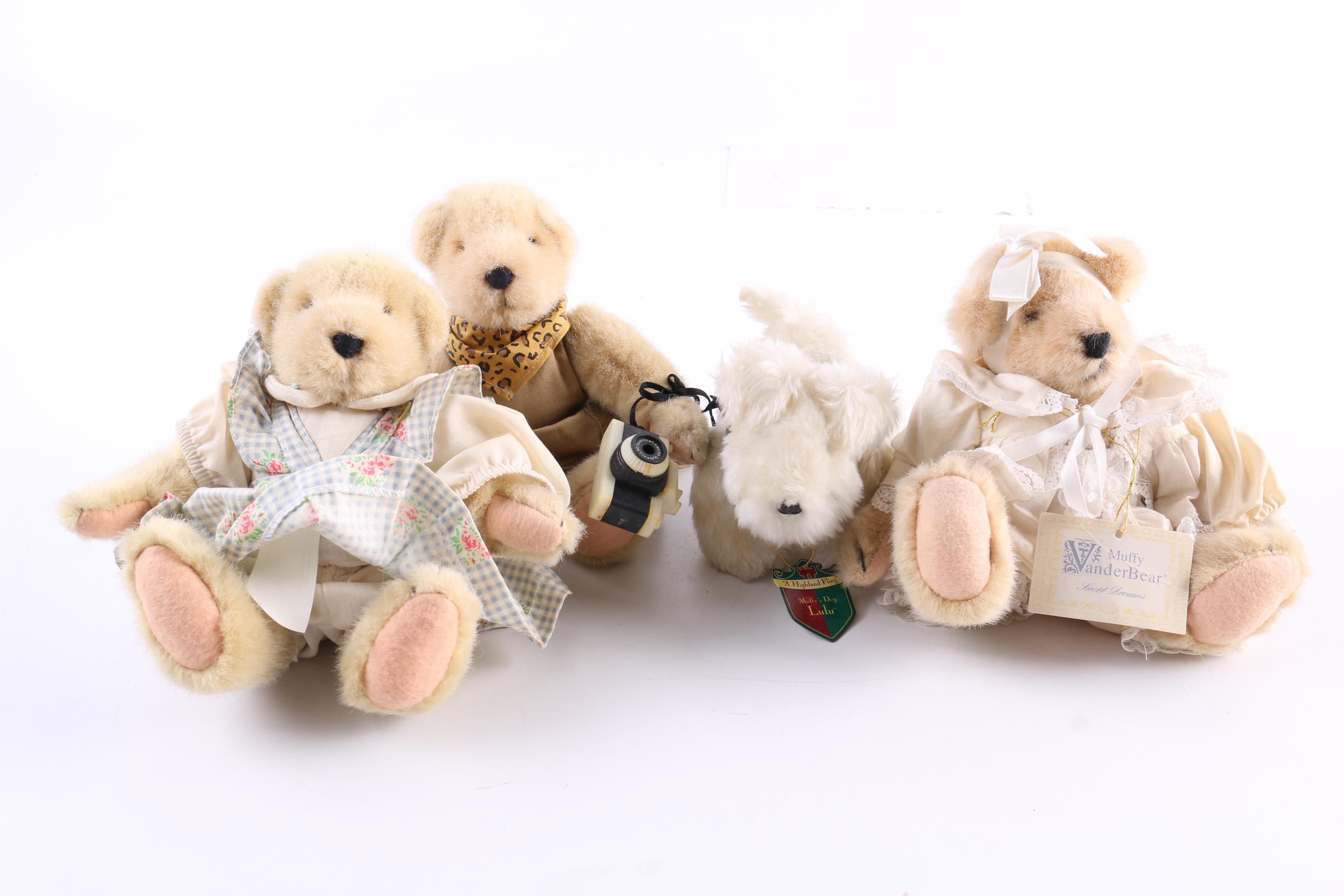 Collection of Muffy Vanderbear Teddybears