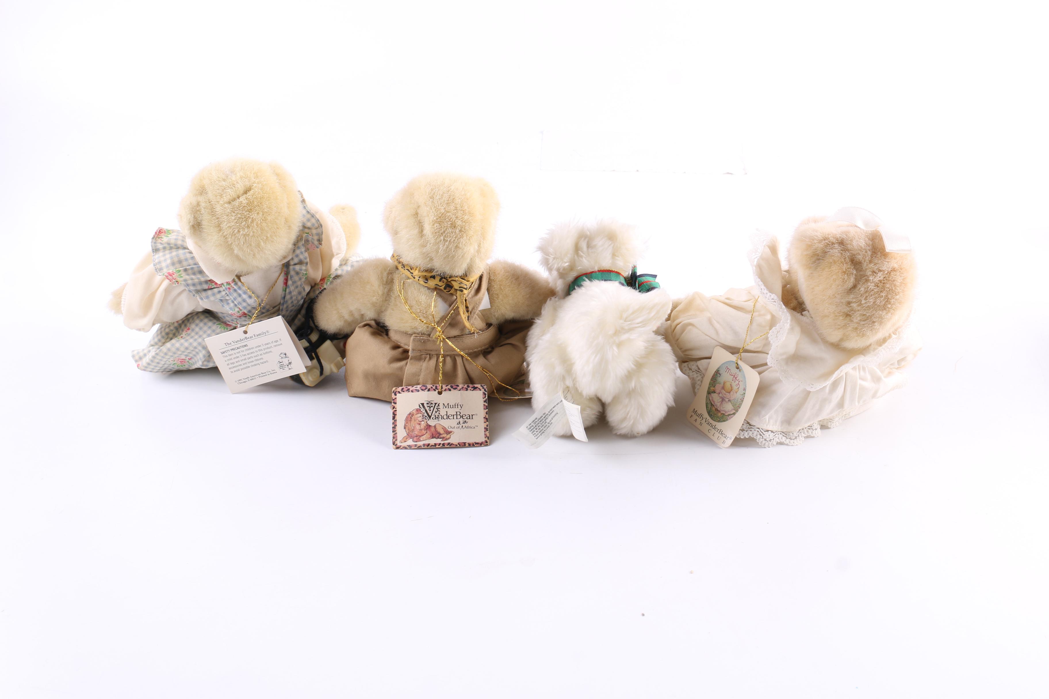 Collection of Muffy Vanderbear Teddybears