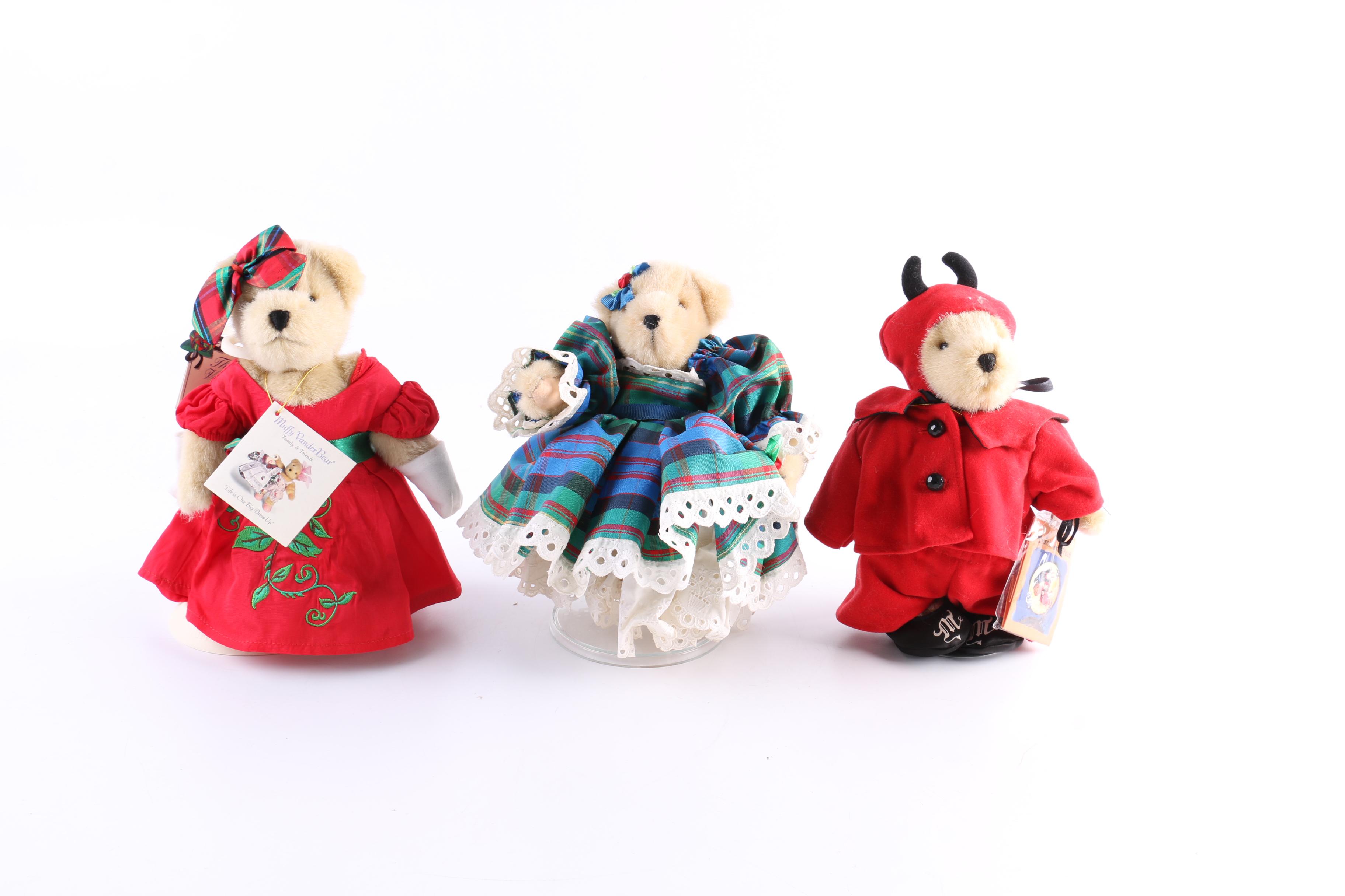 Collection of Muffy Vanderbear Teddybears