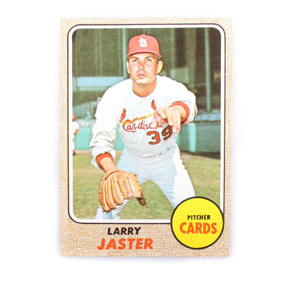 1968 Larry Jaster Baseball Card