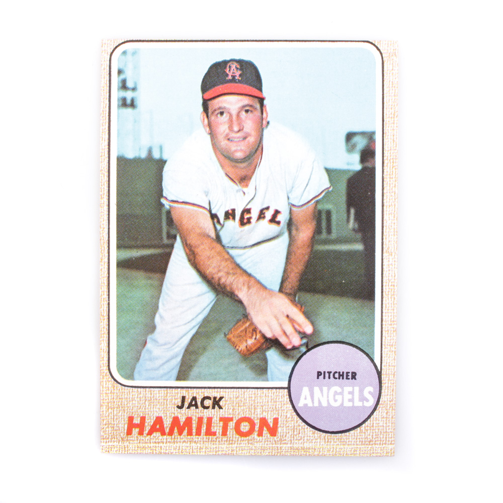 1968 Jack Hamilton Baseball Card