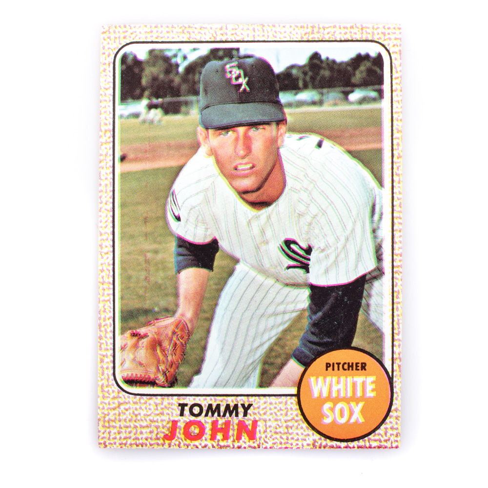 1968 Tommy John Baseball Card